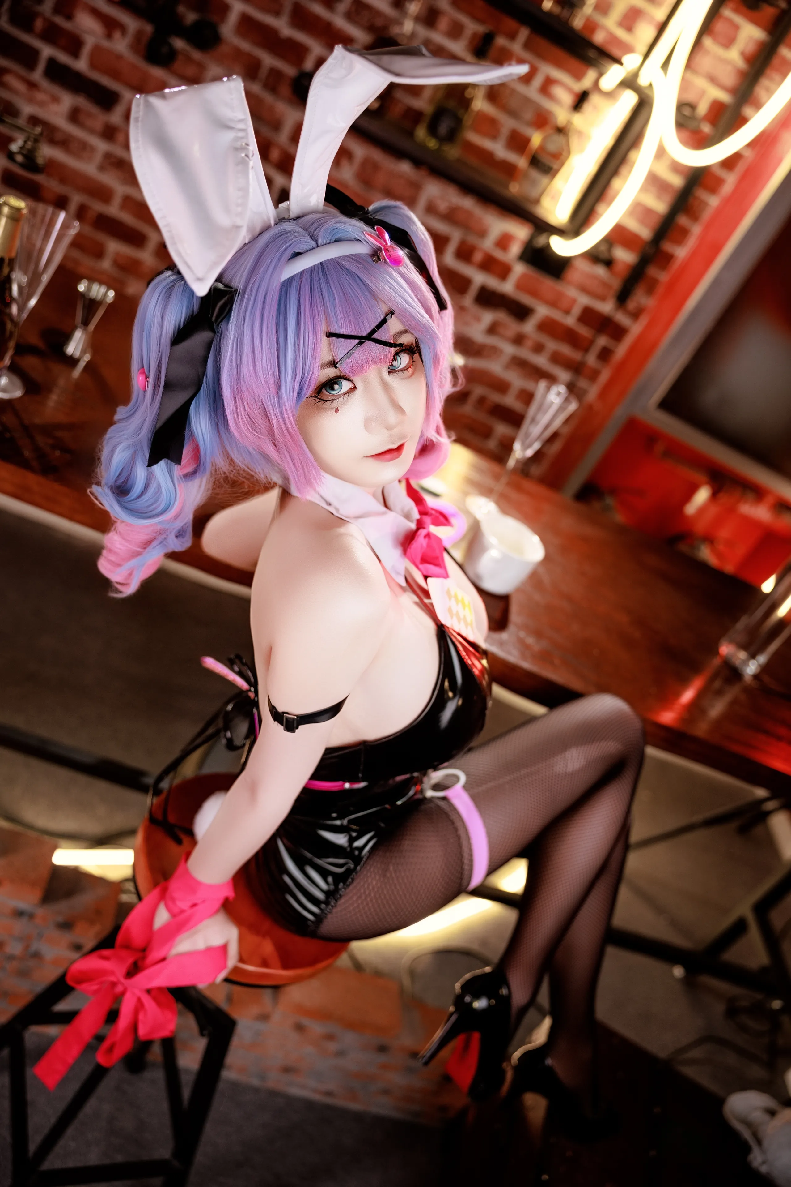 Đọc truyện hentai Tuyển tập Albums siêu phẩm Cosplay - Chap 1107 - A Xuexue - VOCALOID Hatsune Miku Rabbit Hole