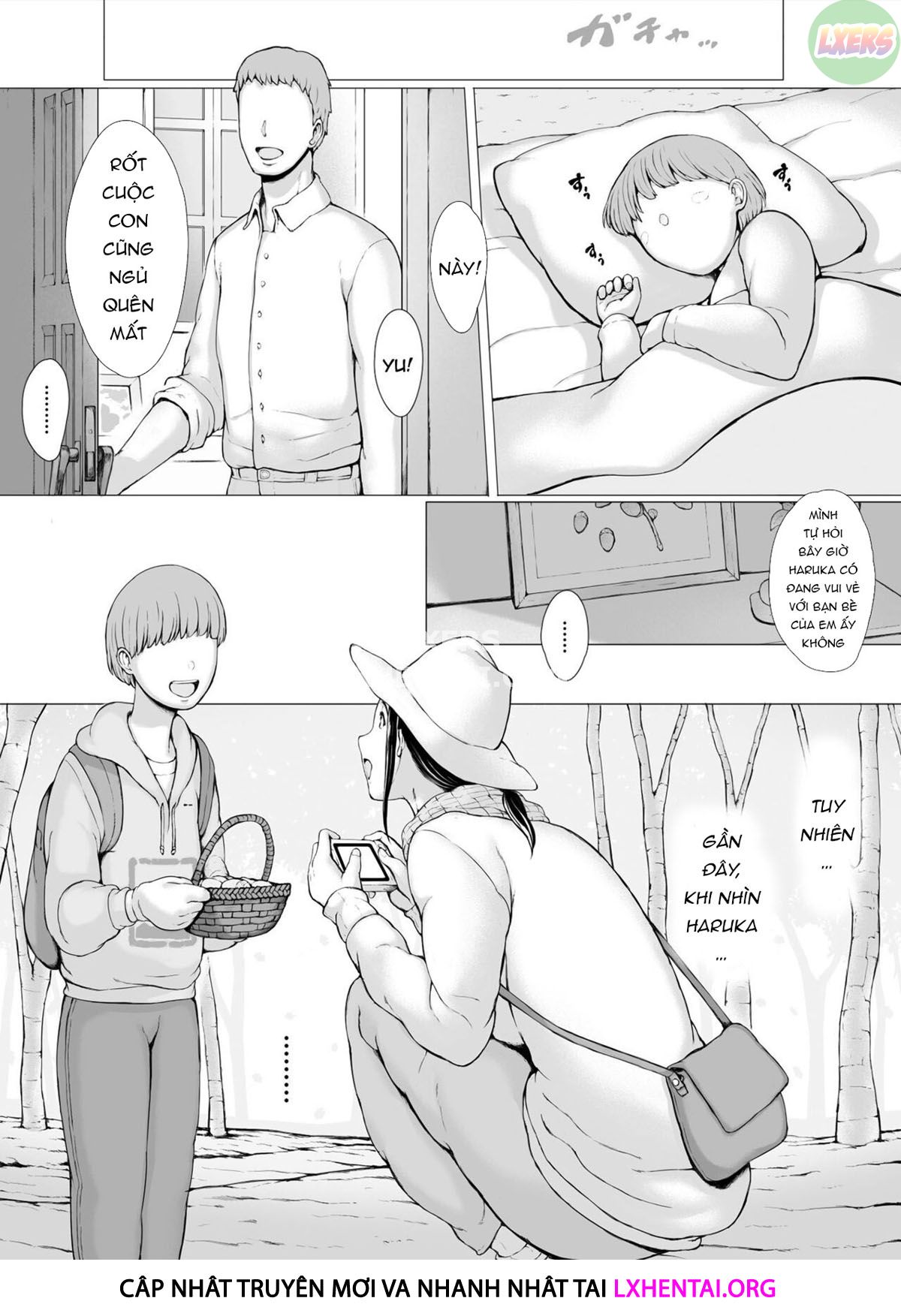 Đọc truyện hentai Hahagui Ottori Okaasan ga Toshishita Yarichin ni Nerawareru Toki - Chap 3A