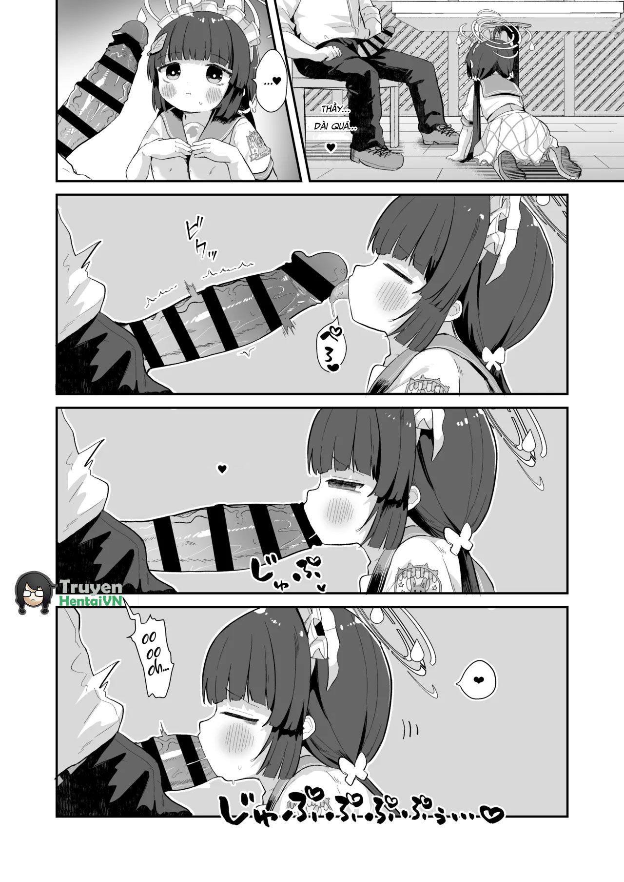 Đọc truyện hentai O o Furu Usagi ni Kashizukaseru (Blue Archive) - Oneshot