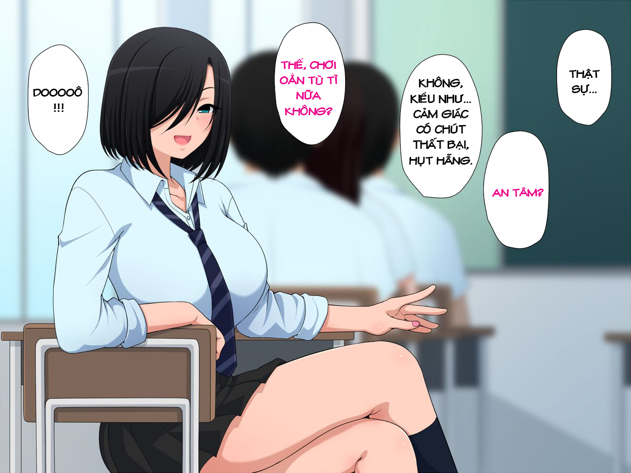 Đọc truyện hentai Cô Bạn Nứng Lồn Muốn Chơi Oẳn Tù Tì~ - Chap 2 [End]. Cô Bạn Đáng Yêu Bàn Trên Không Dính Bầu Nên Lại Đòi Chơi Oẳn Tù Tì~