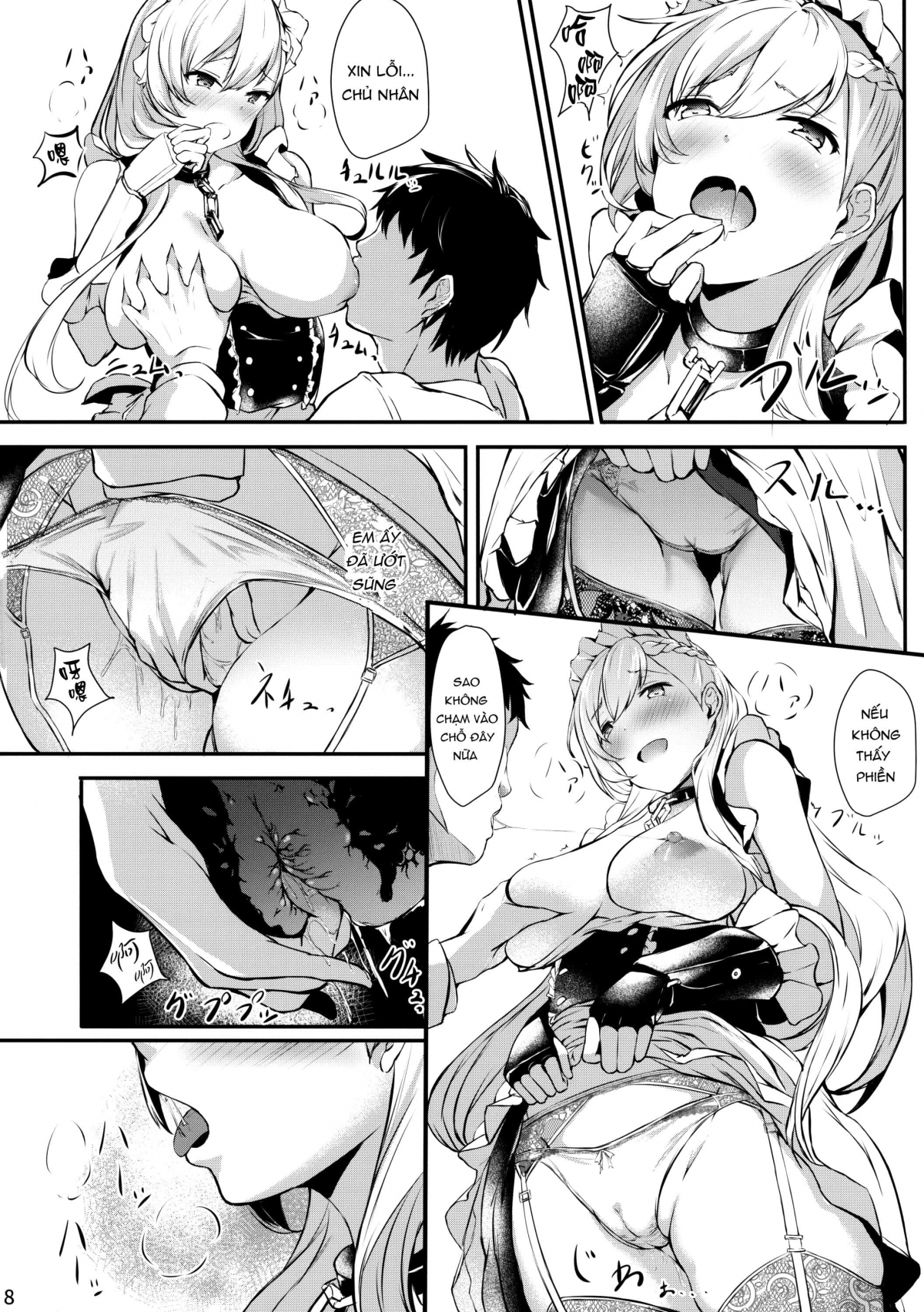 Đọc truyện hentai Belfast-san to Shitsuke Aitai! (Azur Lane) - Oneshot