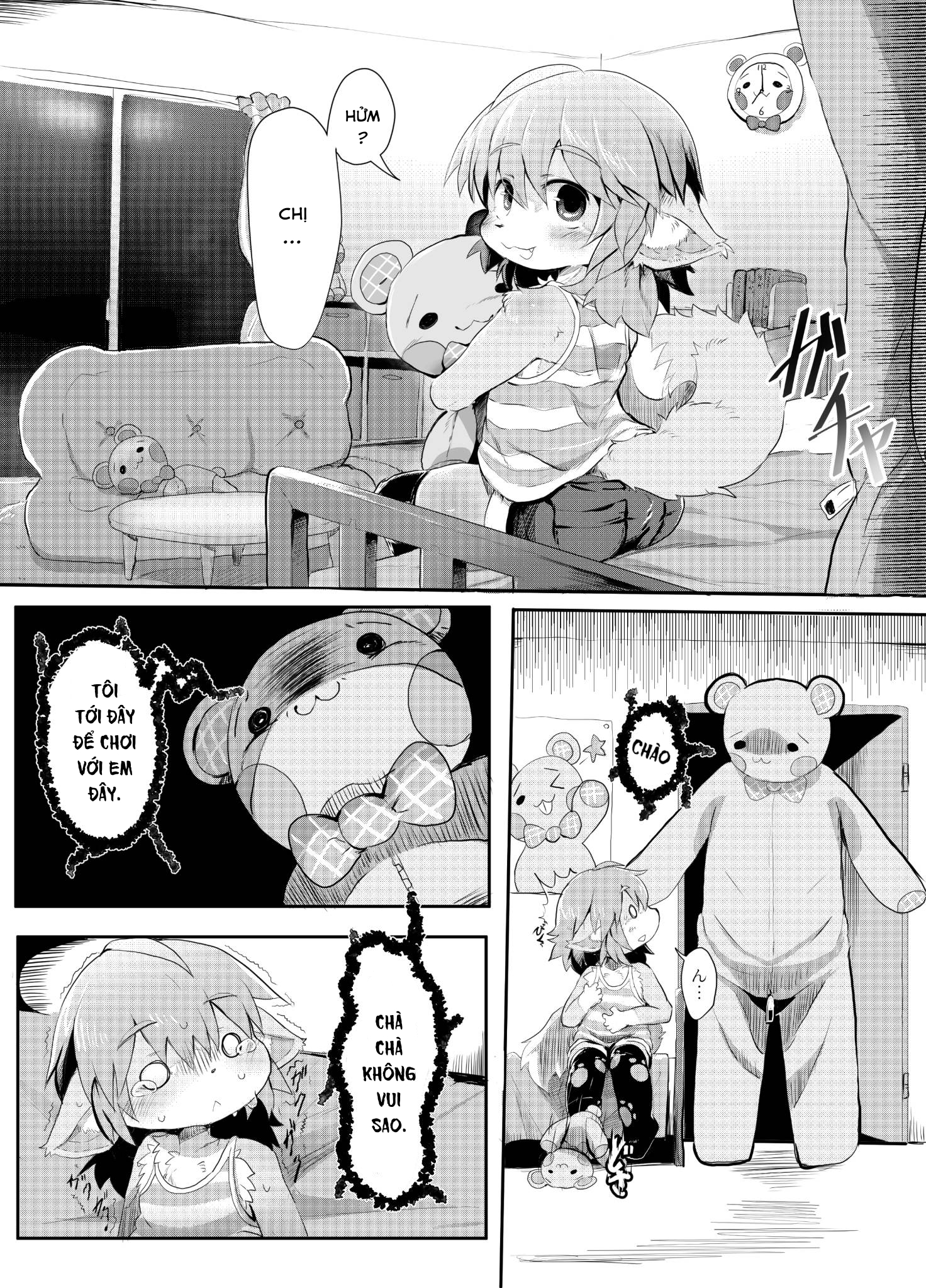 Đọc truyện hentai Bị gấu bông rape - Oneshot