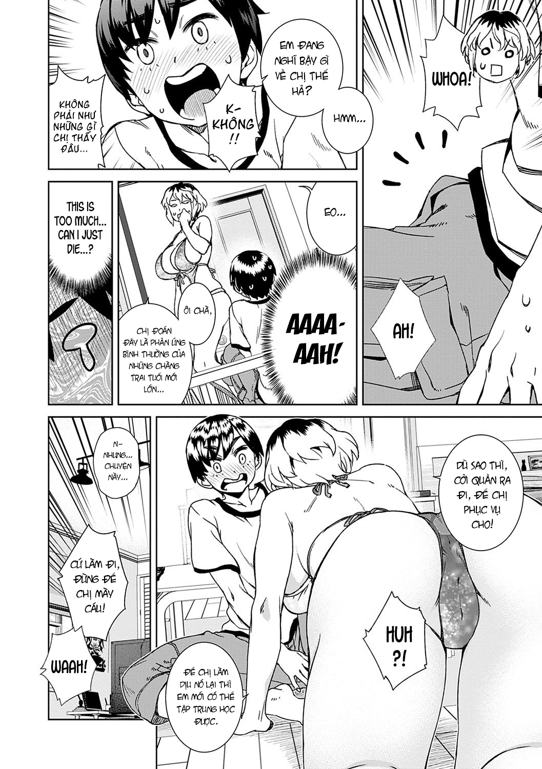 Đọc truyện hentai Chị hàng xóm dâm đãng - Oneshot