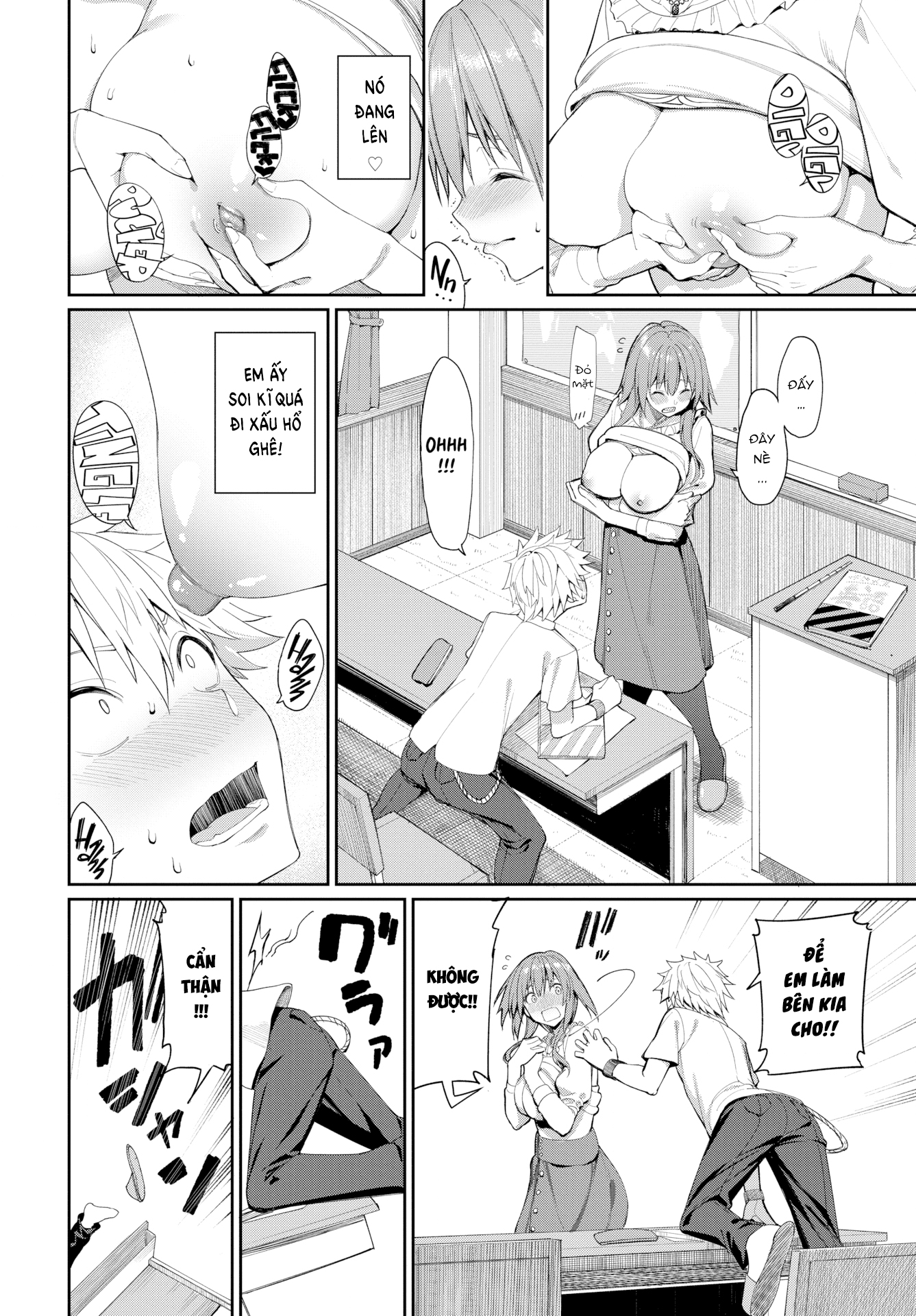 Đọc truyện hentai Phương Pháp Giảng Dạy Bằng Ngực Của Kaede Sensei - Chap 1