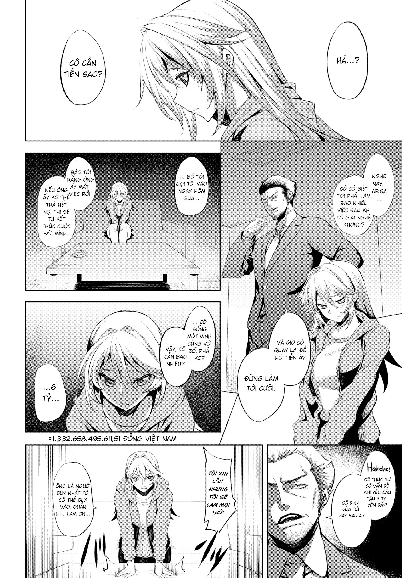 Đọc truyện hentai Latte không ngọt! - Oneshot