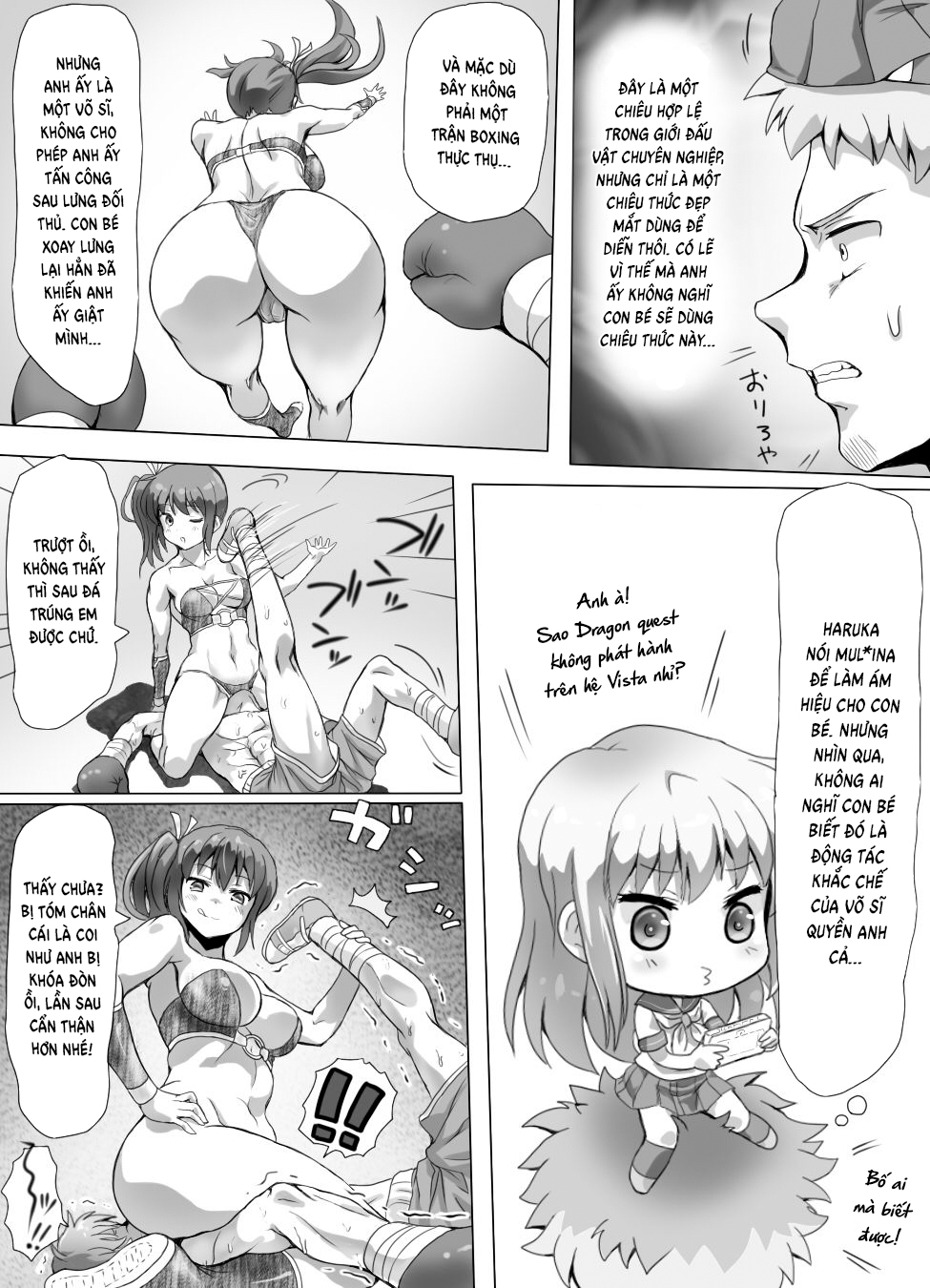 Đọc truyện hentai Naburi Tokidoki Shasei ~Kouhai no Joshi ni Makete Shasei Saserareta Ore~ - Chap 2
