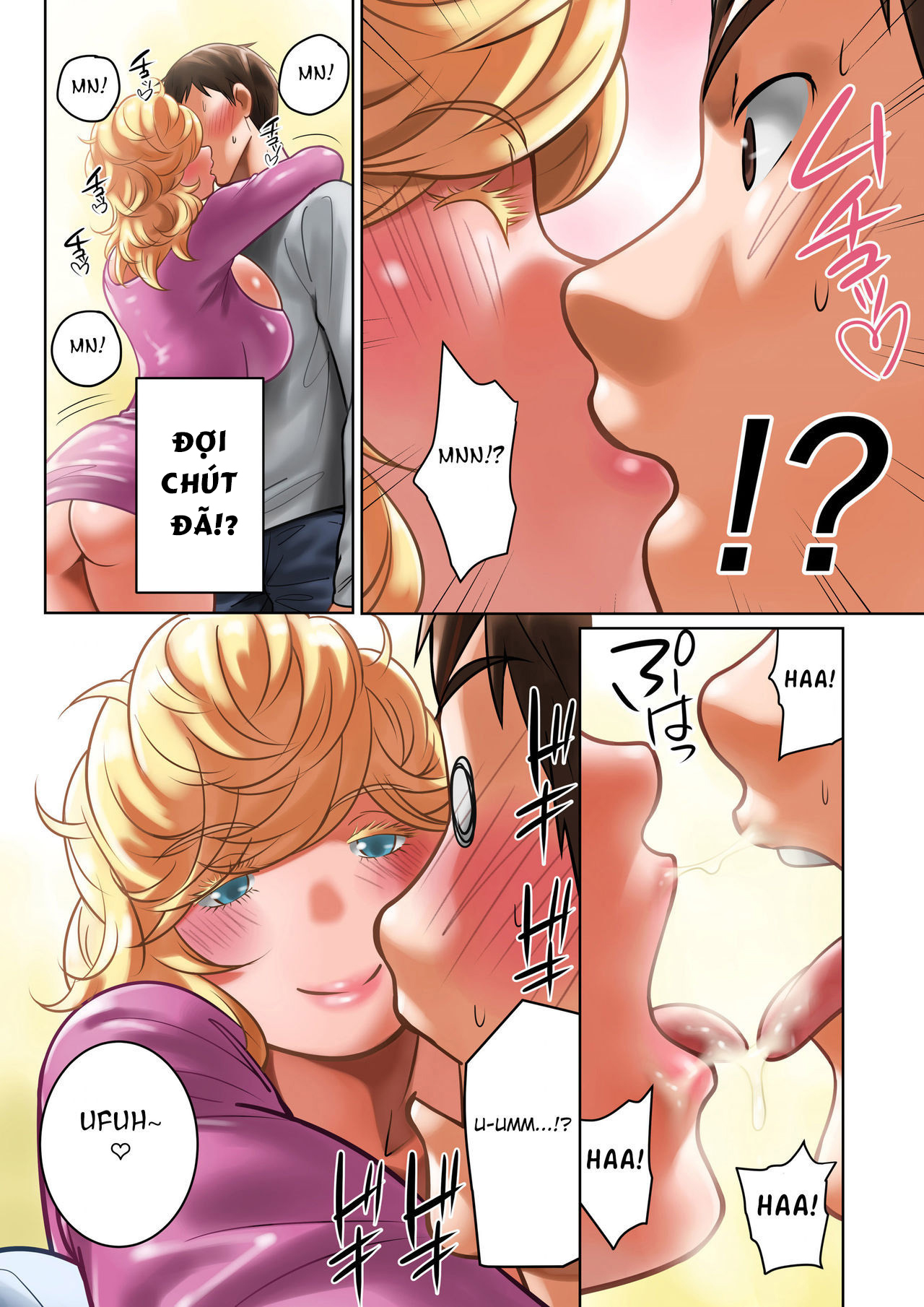 Đọc truyện hentai Chichinomi Ksan no Bonyuu - Chap 3