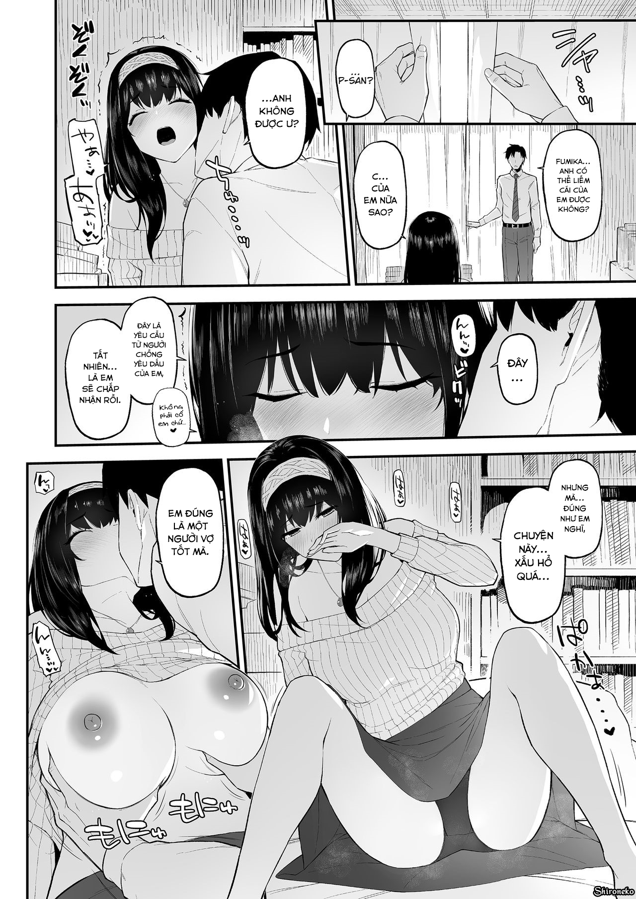 Đọc truyện hentai Fumi Fumi ga Oku-san ni Naru Hon - Oneshot
