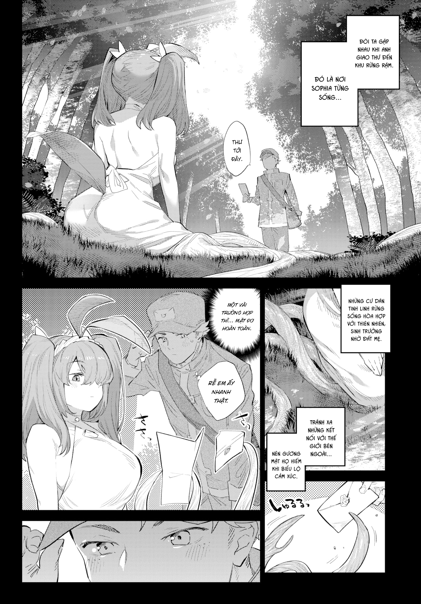 Đọc truyện hentai Otherworldly Maidens Series - I Love You From Head to Root