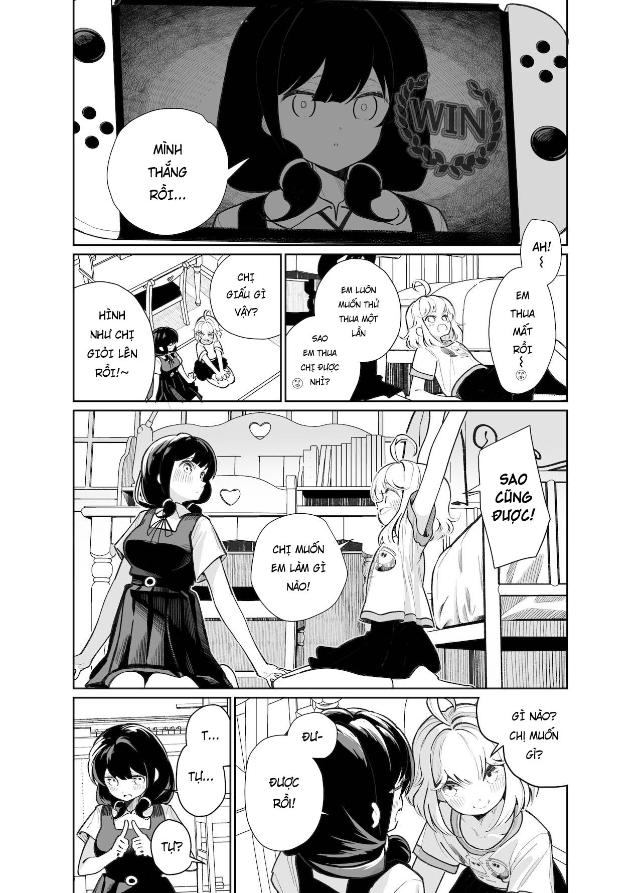 Đọc truyện hentai Mình muốn thắng con nhỏ đó! - Oneshot