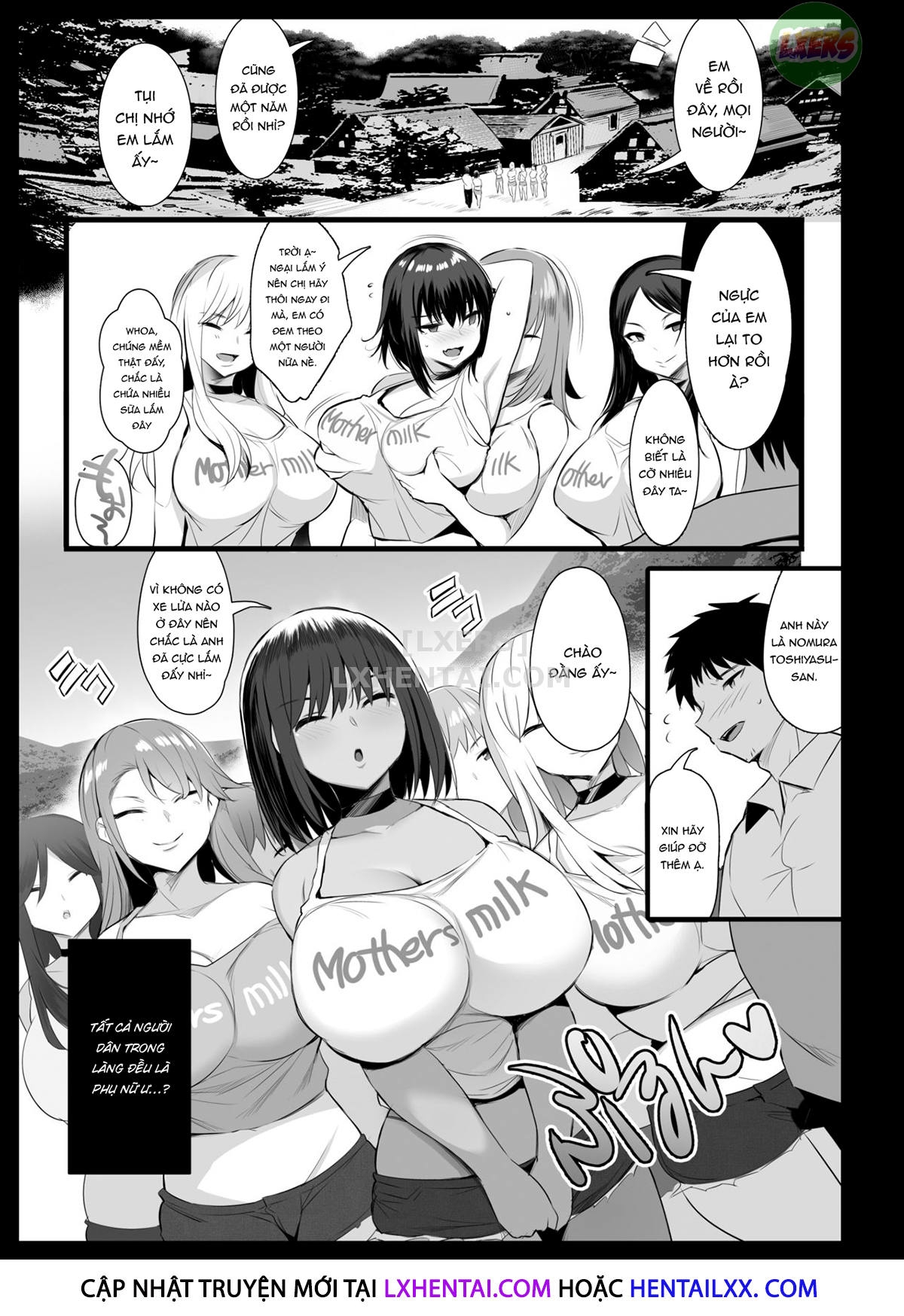 Đọc truyện hentai Milking Village - Oneshot