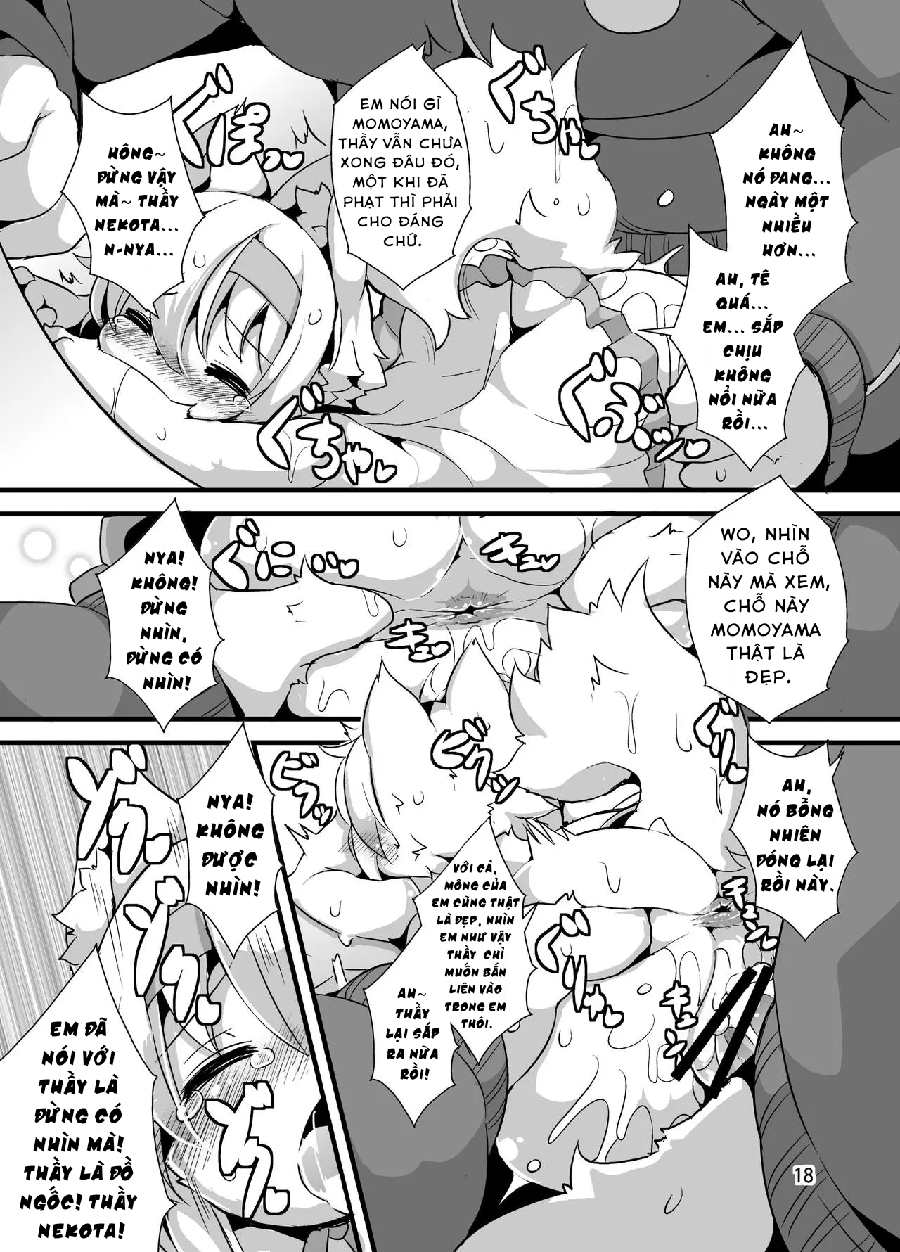 Đọc truyện hentai Một cuốn sách trong đó một con thú mang cặp sách yêu cầu Senei dạy cậu bài tập về nhà. - Phần 2