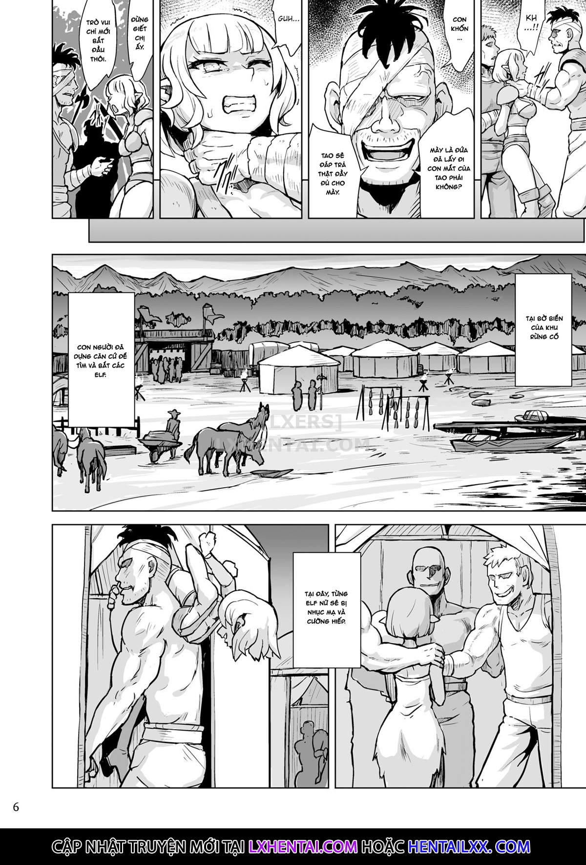 Đọc truyện hentai The Song Of The Lust-Crazed Elves - Oneshot