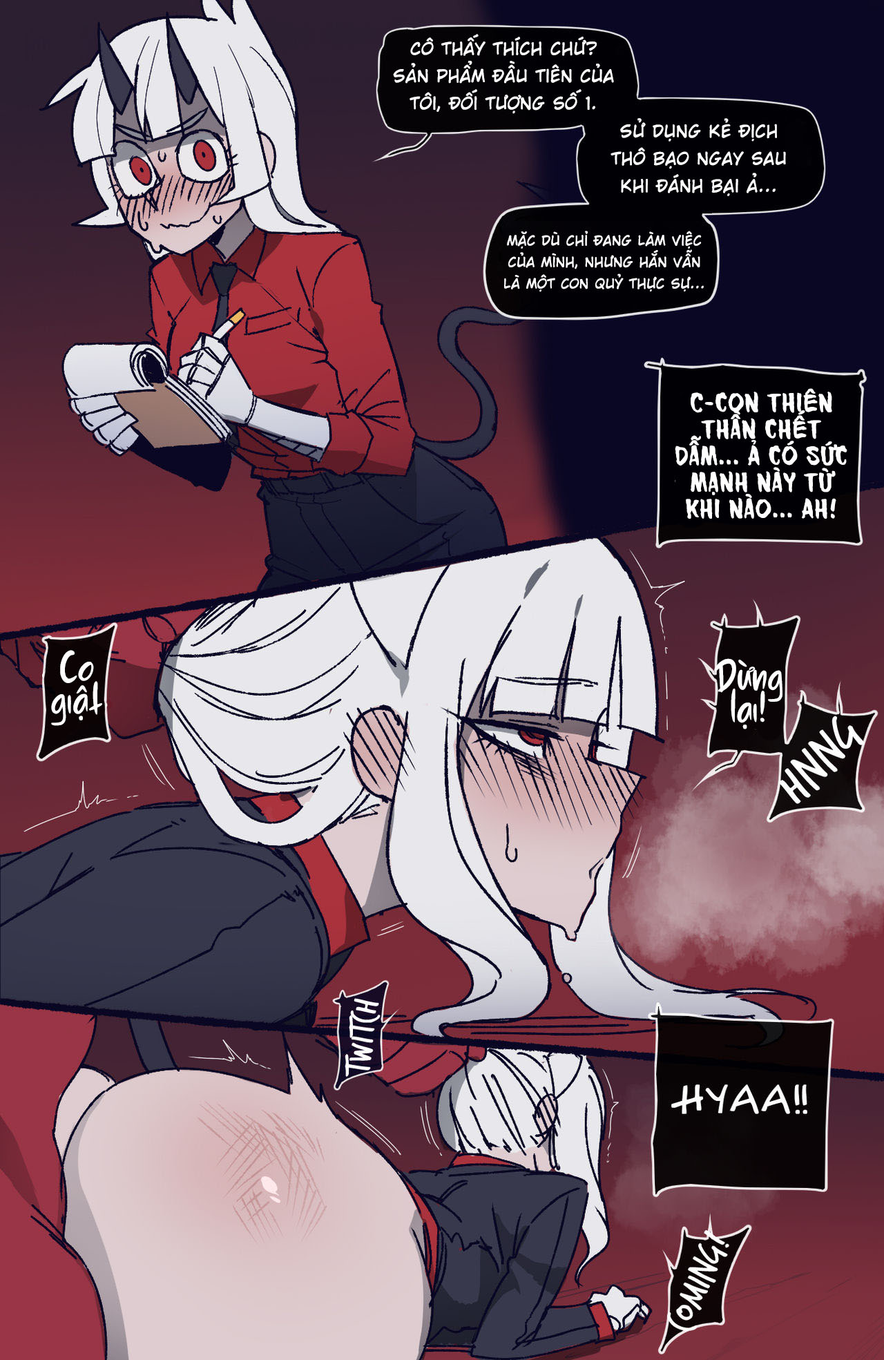 Đọc truyện hentai Cuộc thí nghiệm của em thiên thần sa ngã - Oneshot full màu