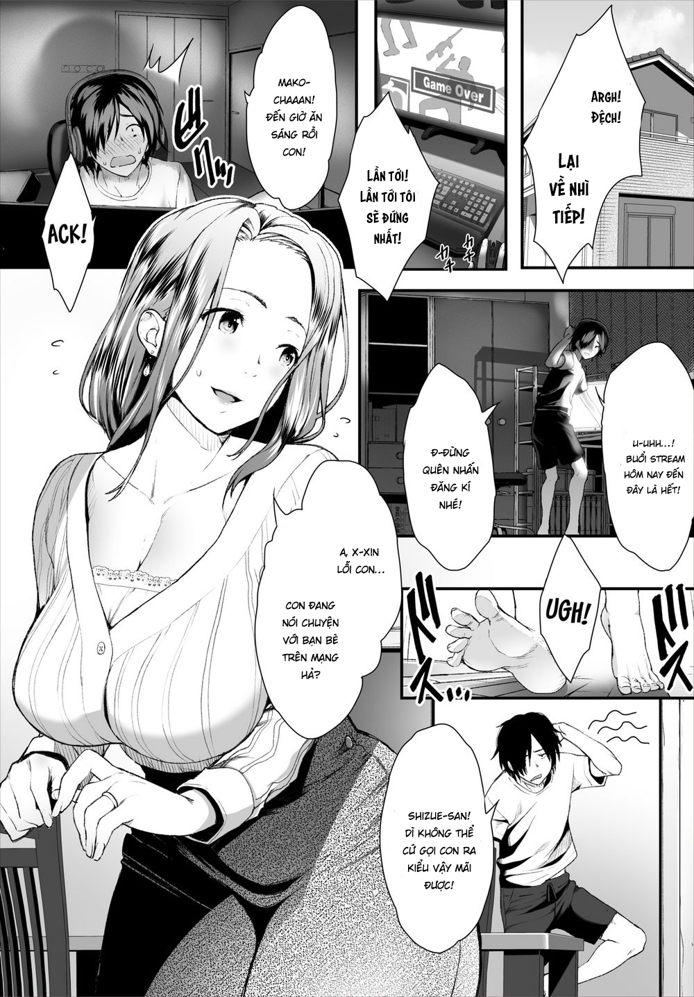 Đọc truyện hentai Biến mẹ thành cái loz di động! - Chap 1
