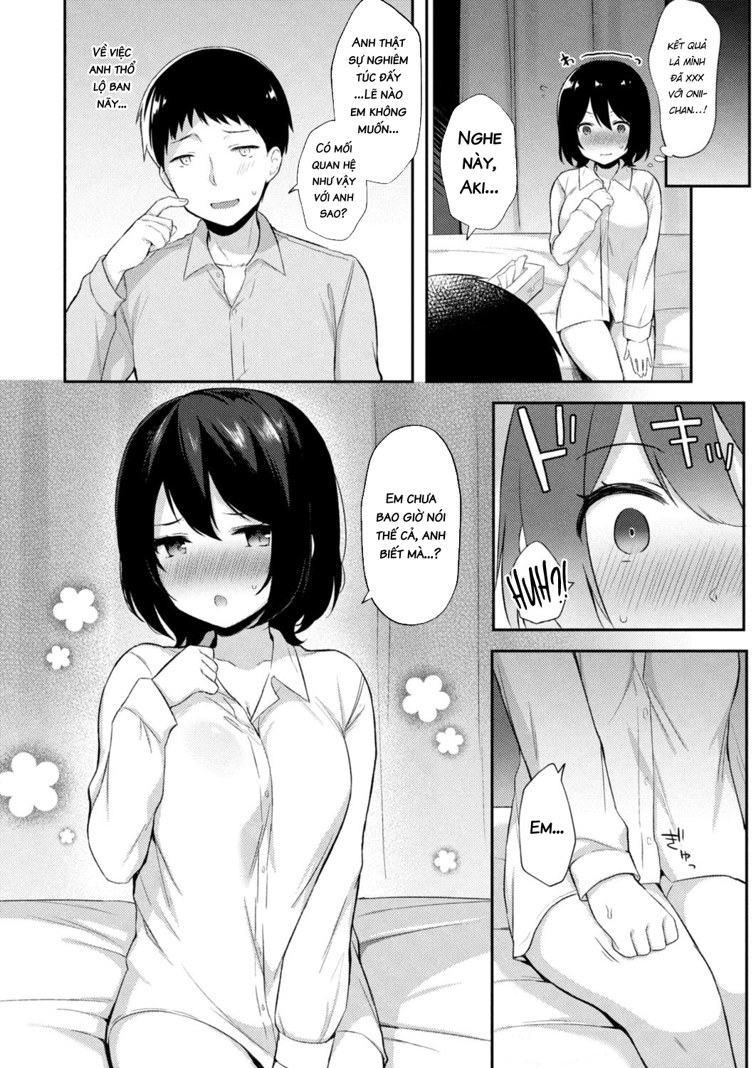 Đọc truyện hentai Sự cám dỗ của em gái nhỏ tôi - Chap 6: Aki và Onii-chan!