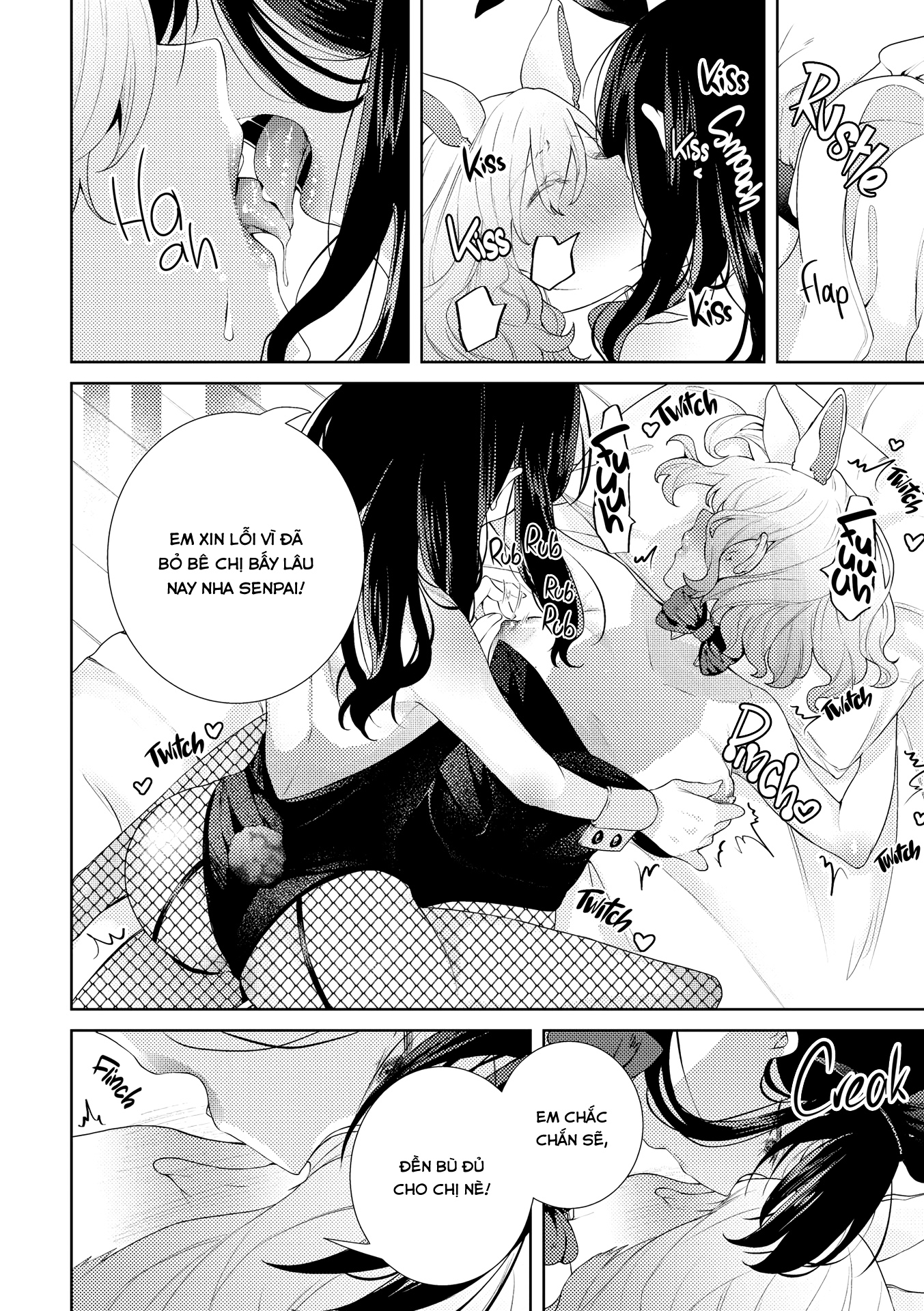 Đọc truyện hentai I Grew Bunny Ears because I was lonely!? - Oneshot