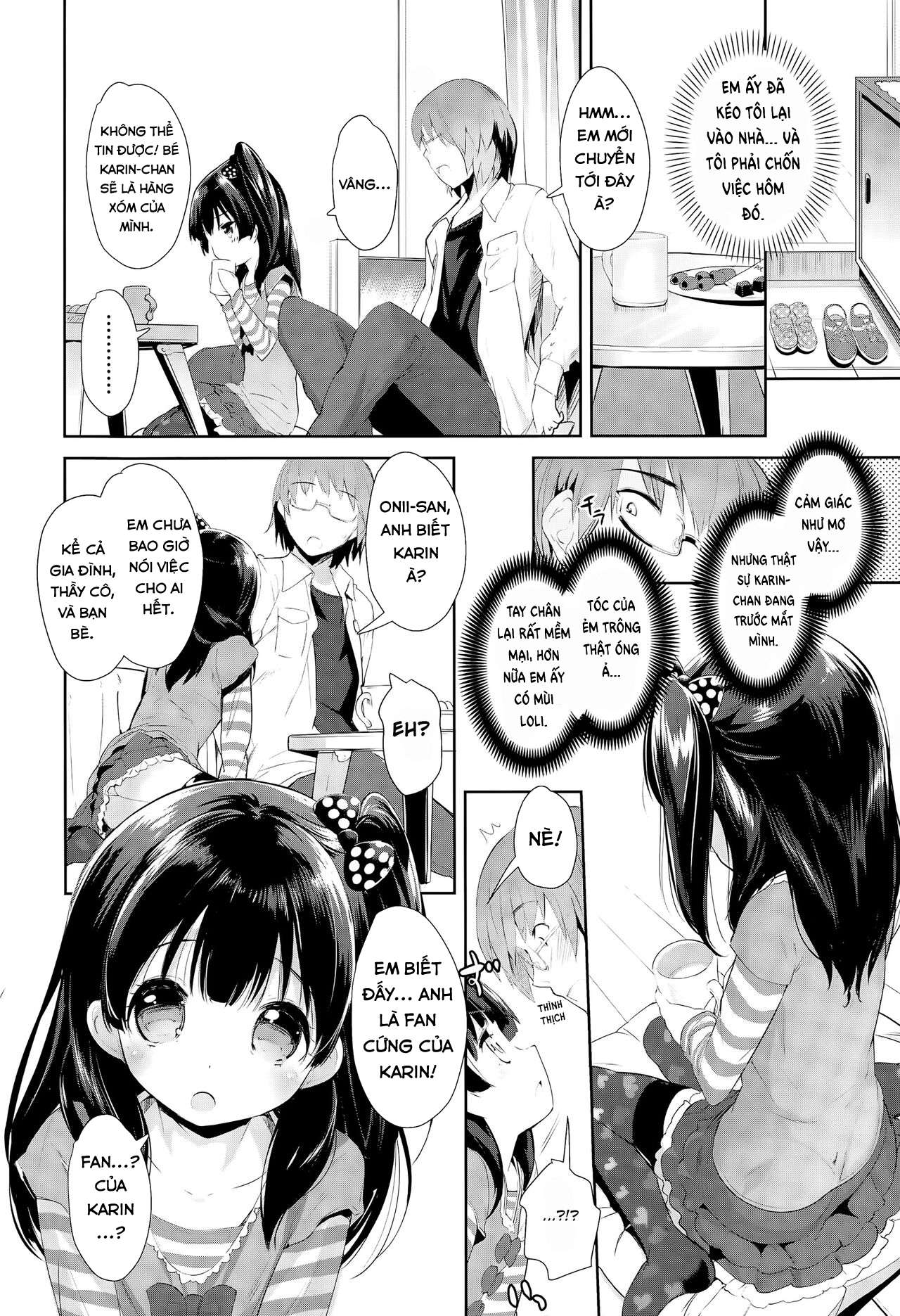 Đọc truyện hentai Tôi may mắn được húp bé loli idol nhà kế bên. - Oneshot