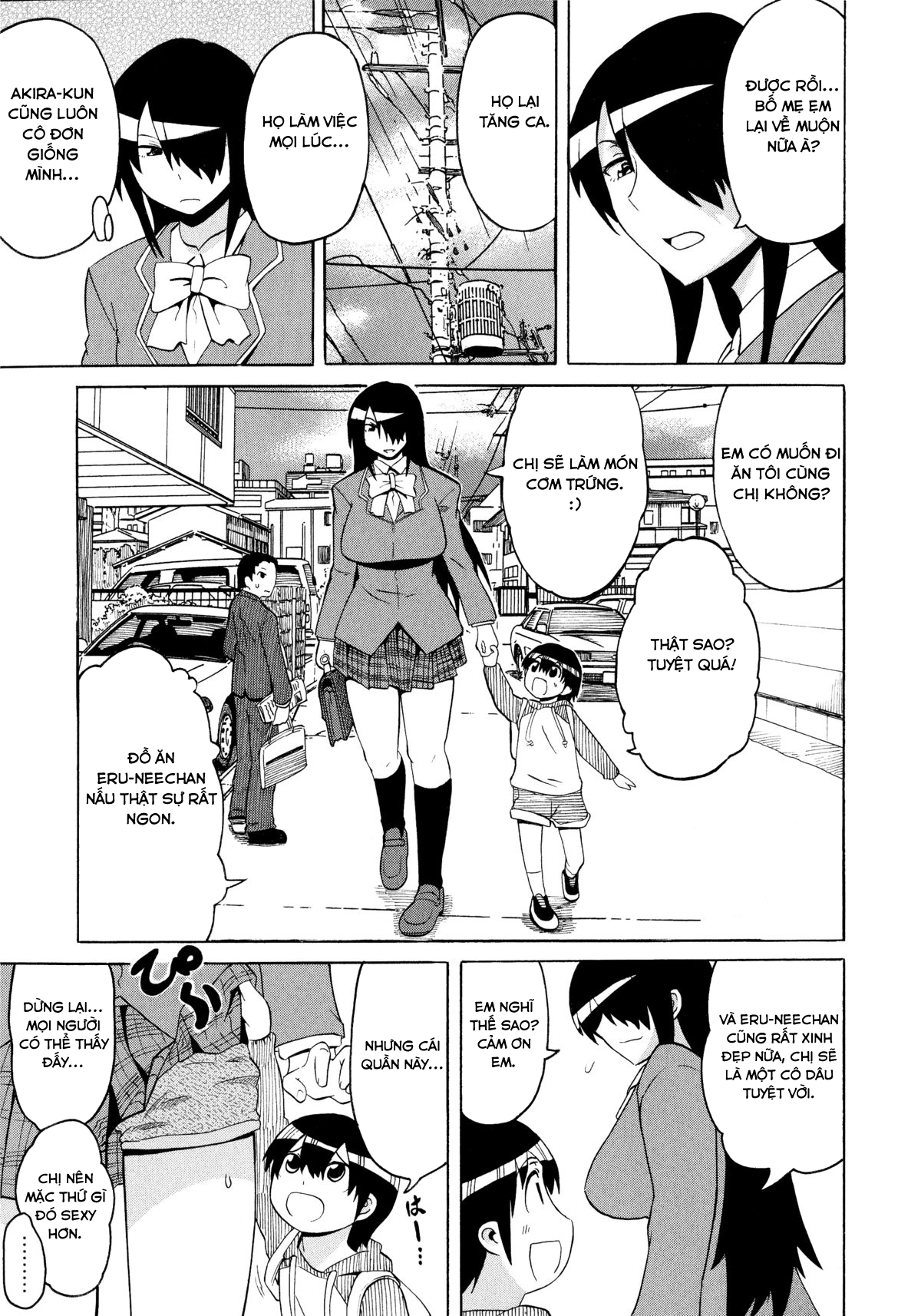 Đọc truyện hentai Cậu nhóc hàng xóm nghịch ngợm của tôi - Chap 1 - Bà chị hàng xóm