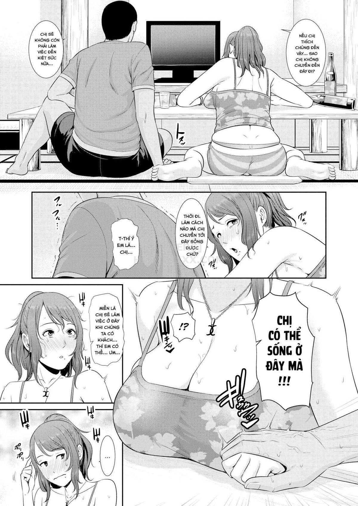 Đọc truyện hentai Summer Vacation - Oneshot