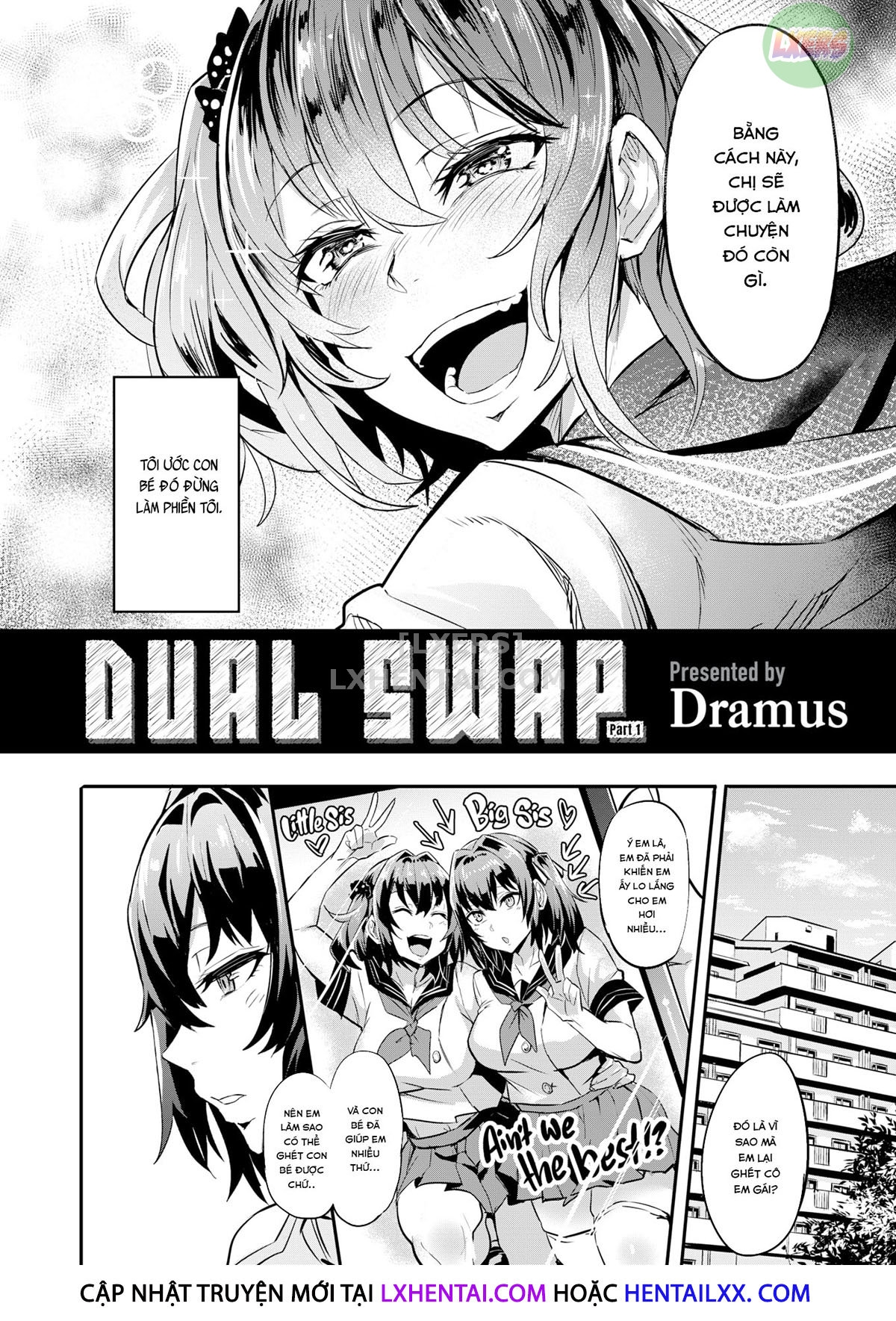 Đọc truyện hentai Hoán đổi kép - Chap 1