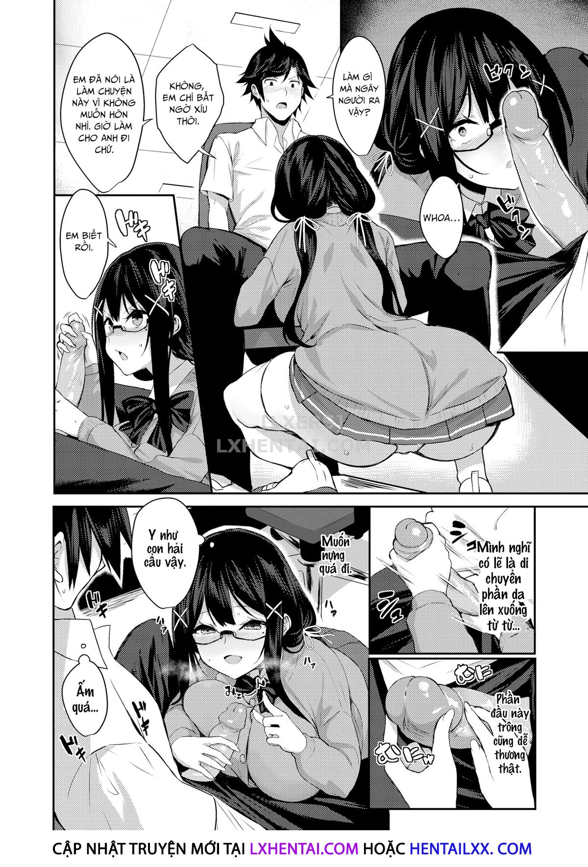 Đọc truyện hentai Curious! ♪ Yoshino-chan Mounts Up - Oneshot