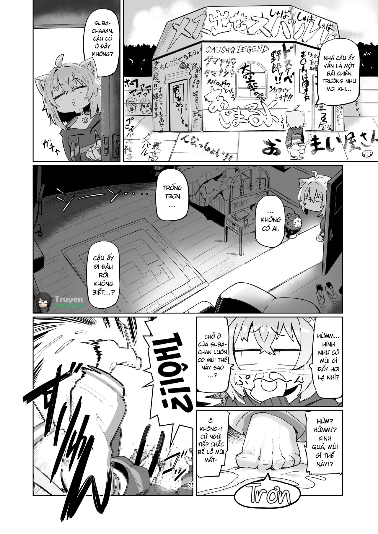 Đọc truyện hentai Oozora Subaru, Nekomata Okayu - Oneshot