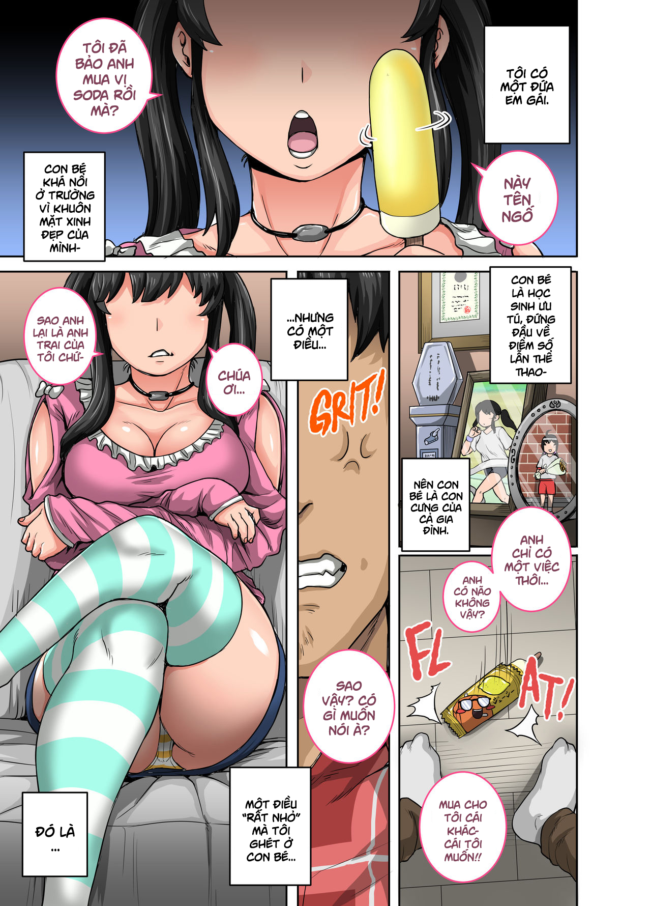 Đọc truyện hentai Em gái(kế) phiền toái cần phải được dạy dỗ!! - Chap 0