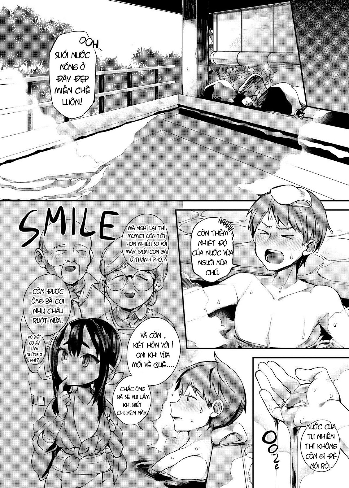 Đọc truyện hentai Hitonarazaru Oyomesama (Trọn bộ) - Chap 3: Mating with Oni - Mother