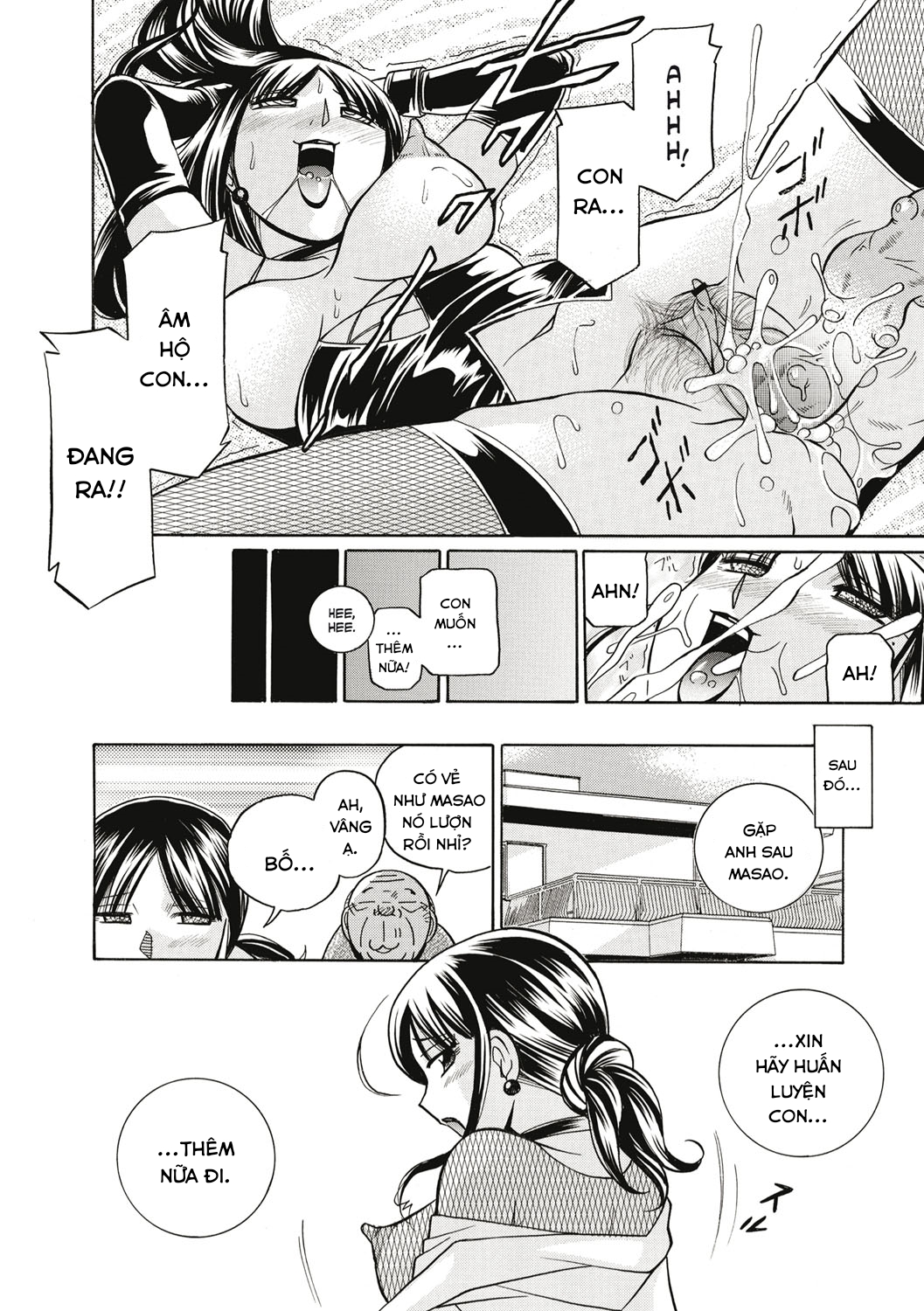 Đọc truyện hentai Yuriko and her Father-in-Law - Chap6