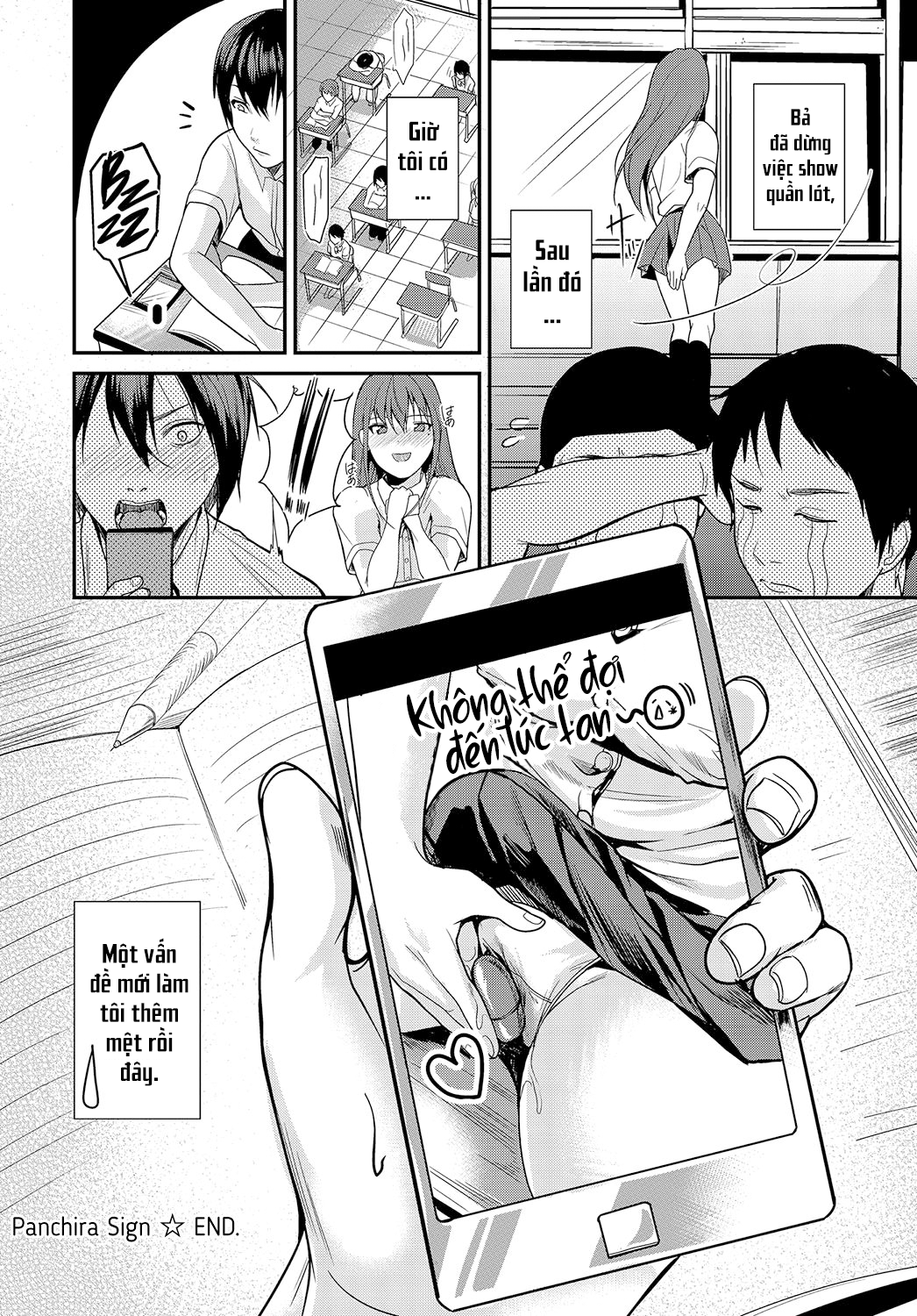 Đọc truyện hentai Panchira Sign - Oneshot