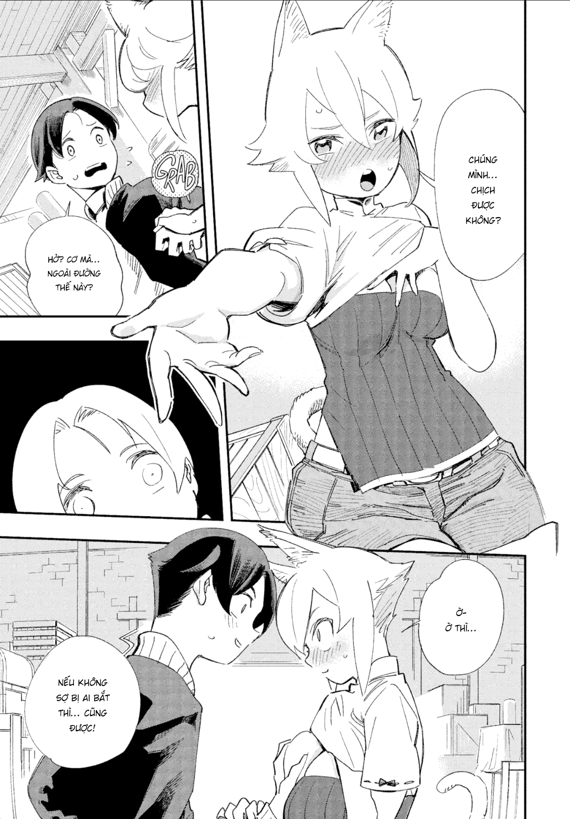 Đọc truyện hentai Dị giới này không có 18+ - Chap 3