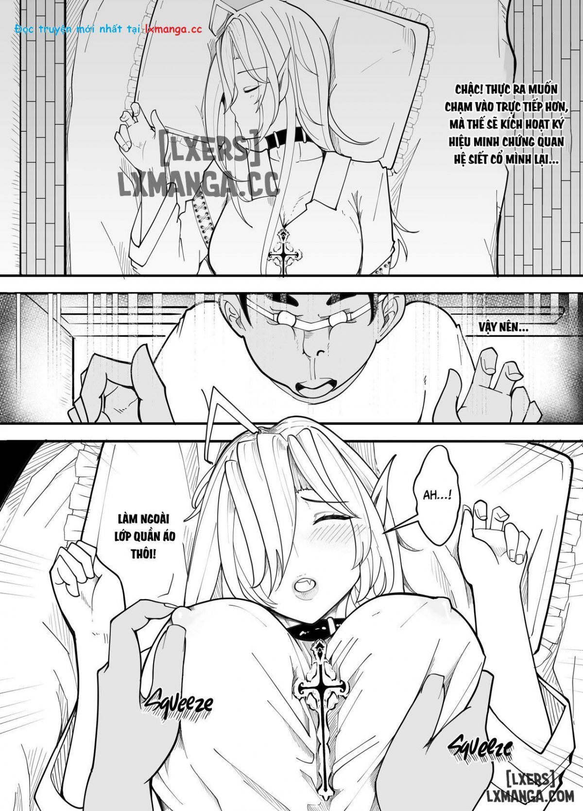 Đọc truyện hentai Ma cà rồng và tên béo khó ưa - Oneshot