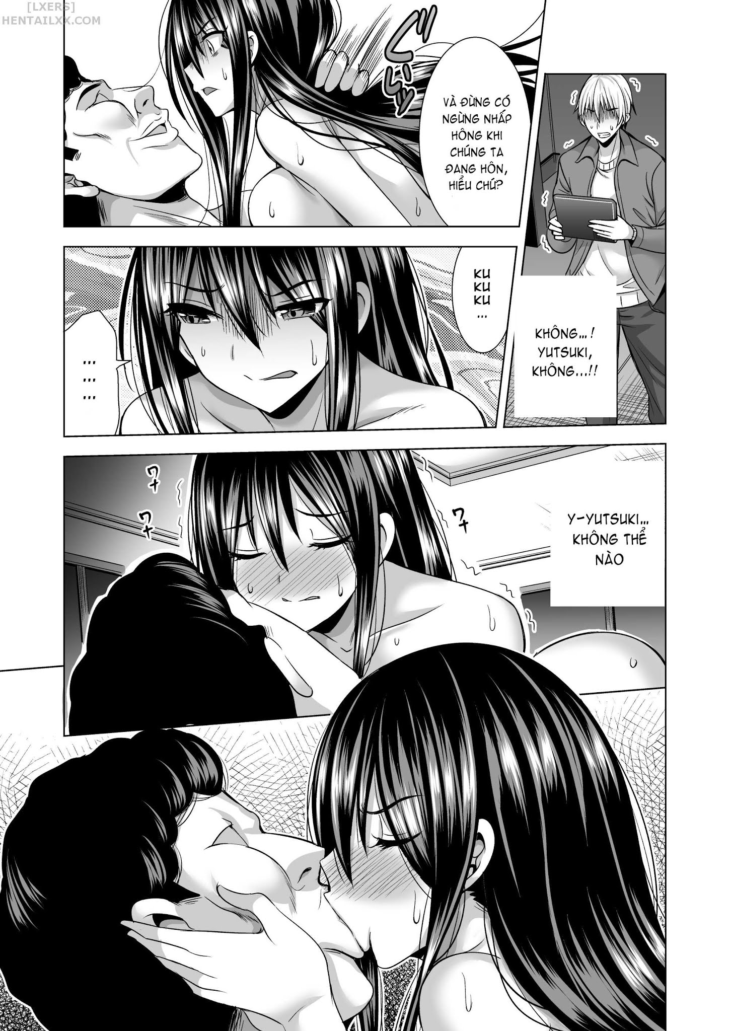 Đọc truyện hentai Tonight, I Will Service My Husbands Boss - Oneshot