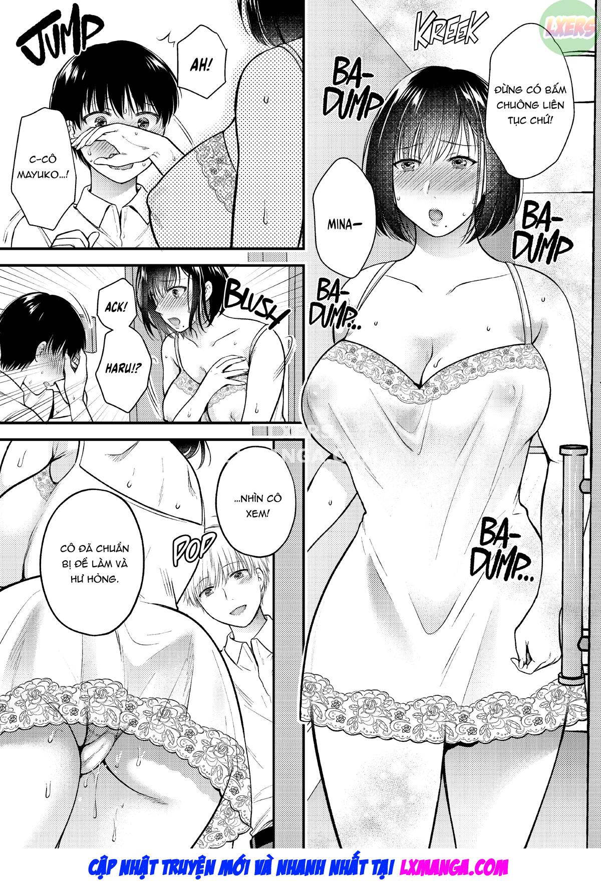 Đọc truyện hentai Konna Hazu ja Nakatta Musume no Kareshi to Yuujin ni Dakareru Haha - Oneshot