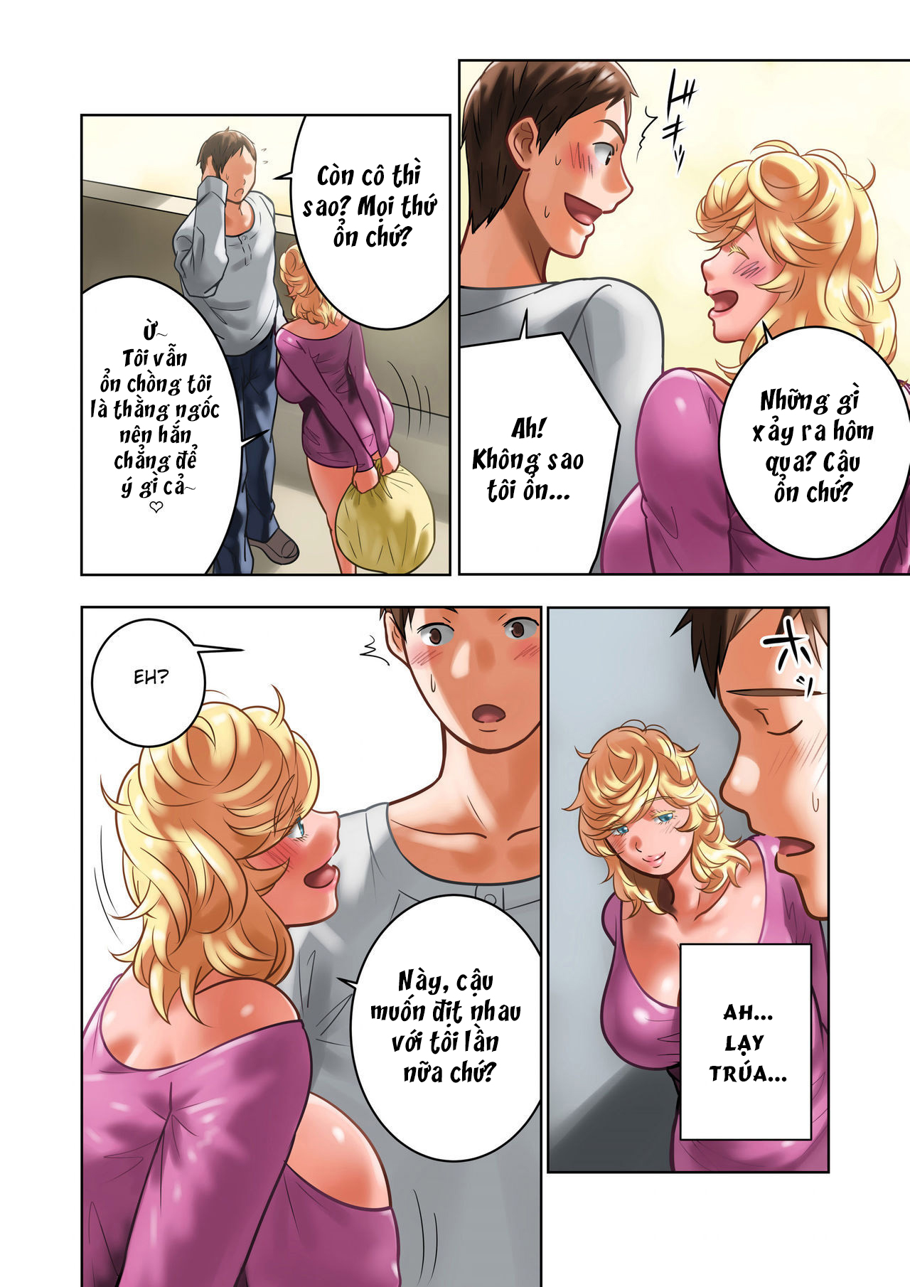 Đọc truyện hentai Chichinomi Ksan no Bonyuu - Chap 3