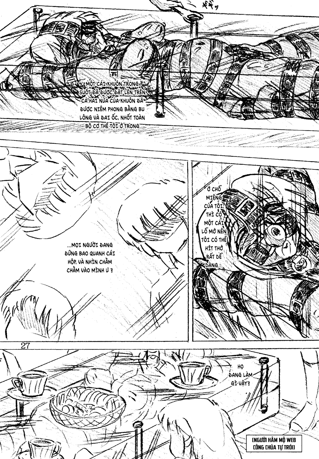 Đọc truyện hentai Jibaku-hime + Osorubeshi Kikai no Pantsu - Oneshot