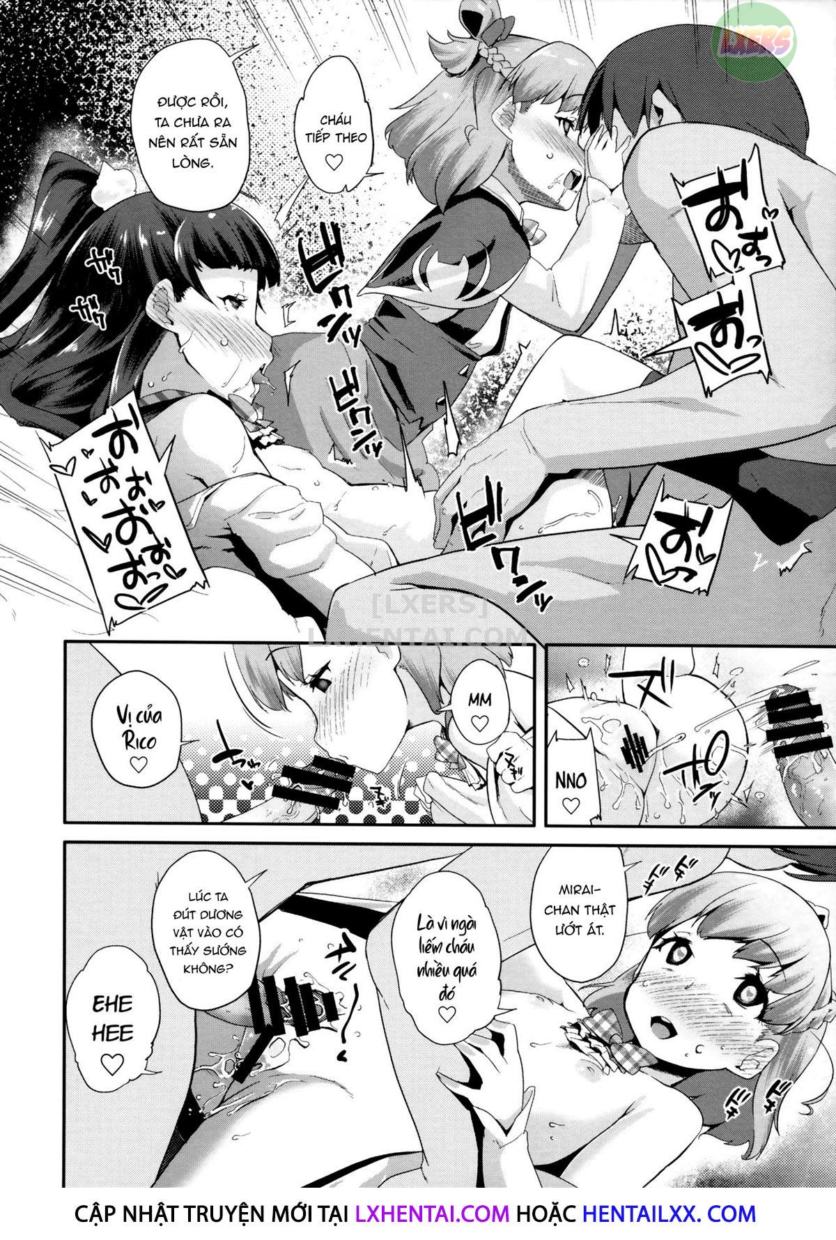 Đọc truyện hentai Cure Up Ra Pa Pa! Noumiso Kowarechae! - Oneshot