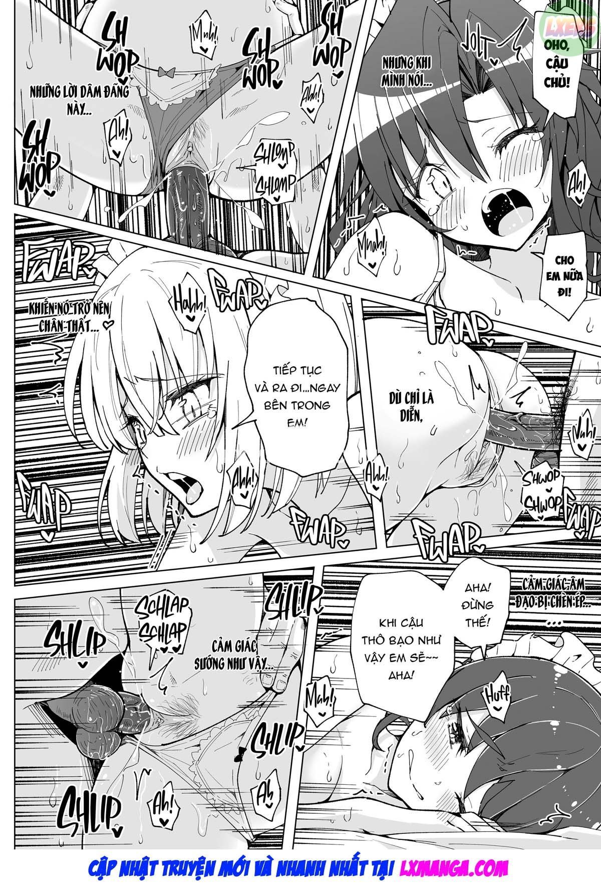 Đọc truyện hentai Nhật ký làm Phò - Chap 8: Filming Harem - Part Two