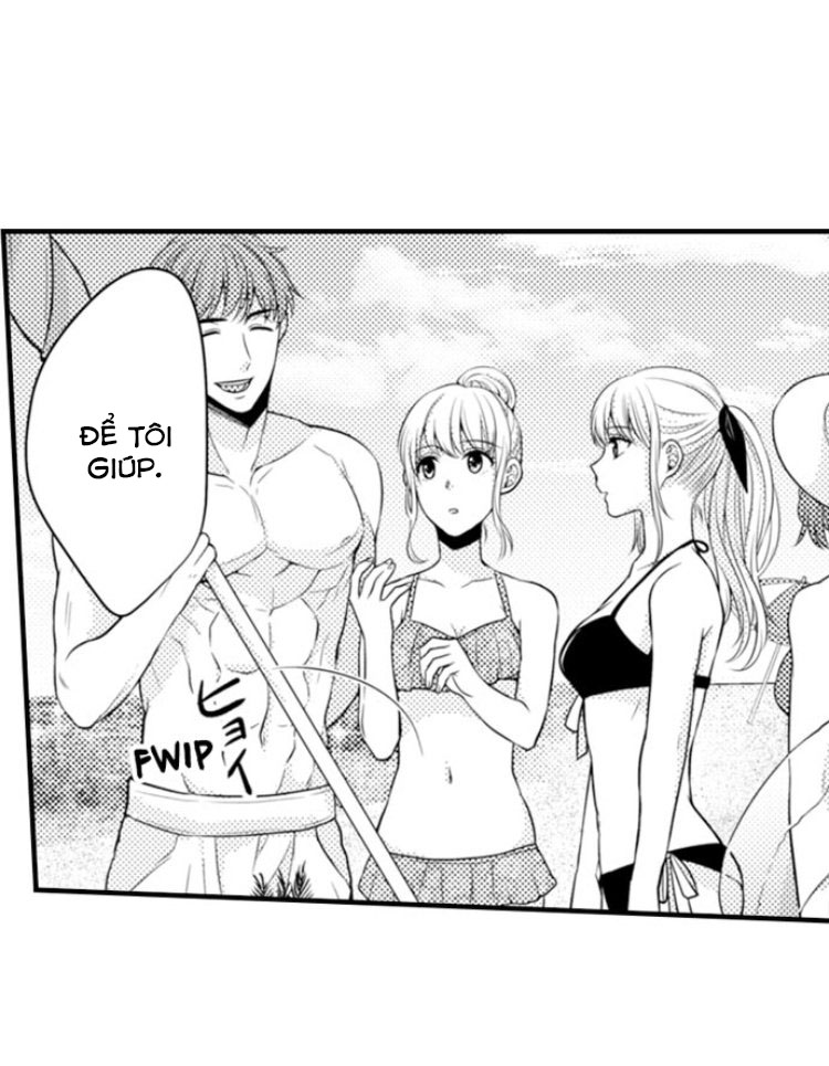 Đọc truyện hentai Ngọn lửa trong tầm tay - Chapter 28: Bóng chuyền bãi biển