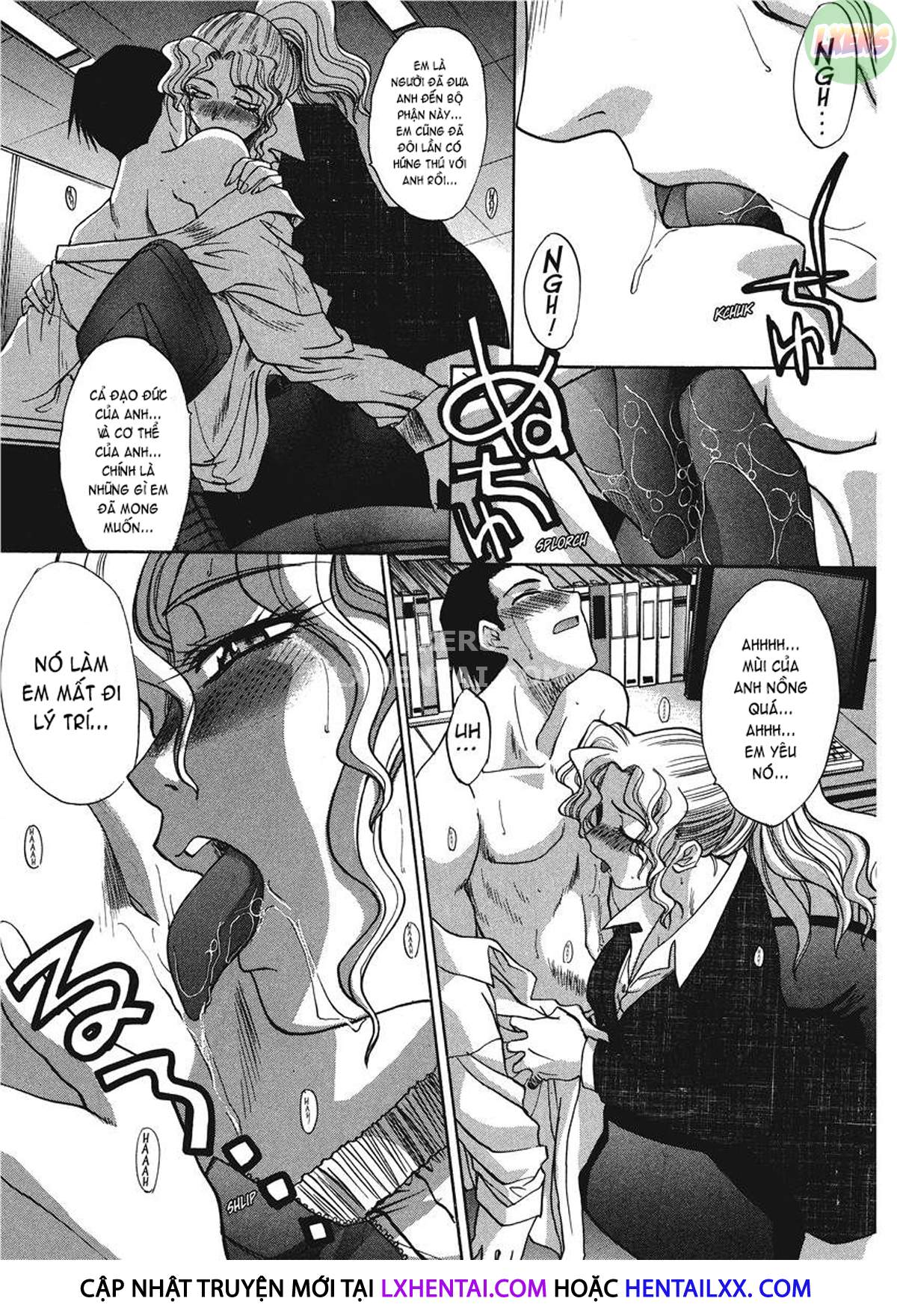 Đọc truyện hentai Hello Work - Chap 8