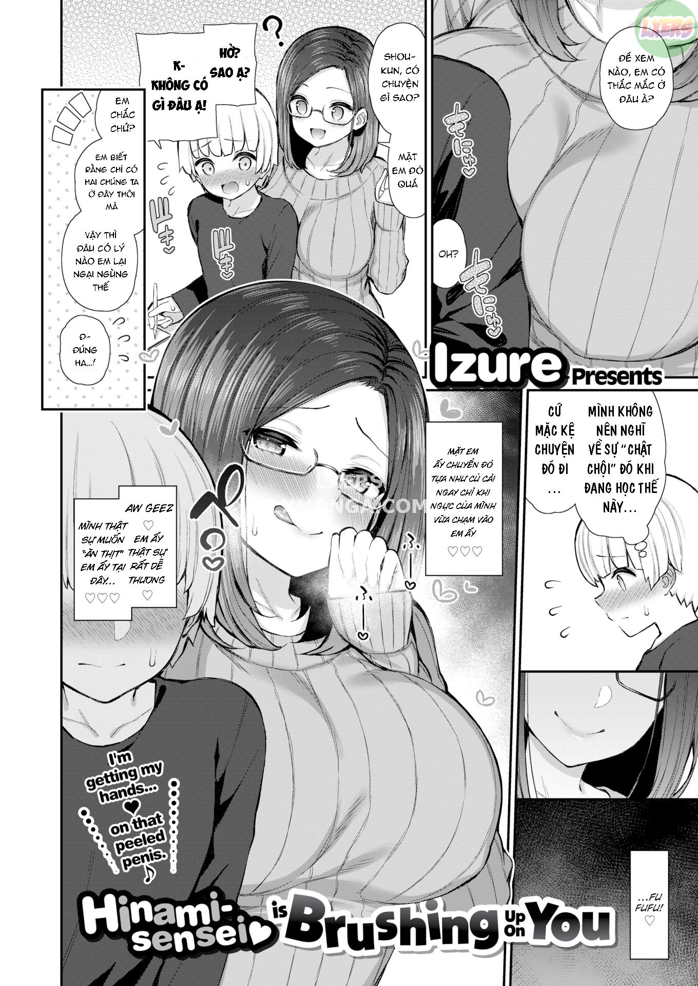 Đọc truyện hentai Cô gia sư dâm dục và cậu học sinh chim nhỏ - Oneshot