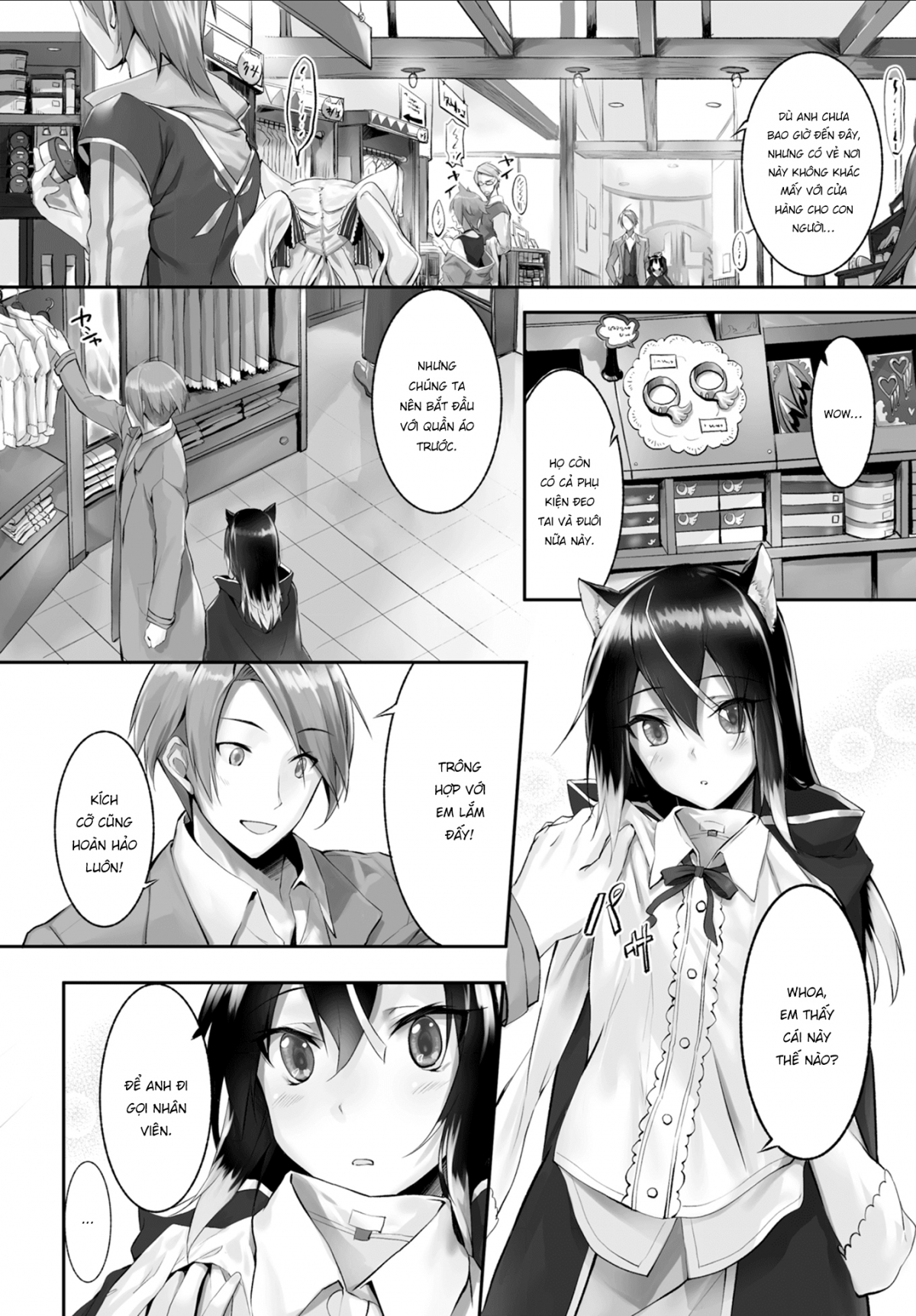 Đọc truyện hentai Nô lệ tai mèo - Chap 3