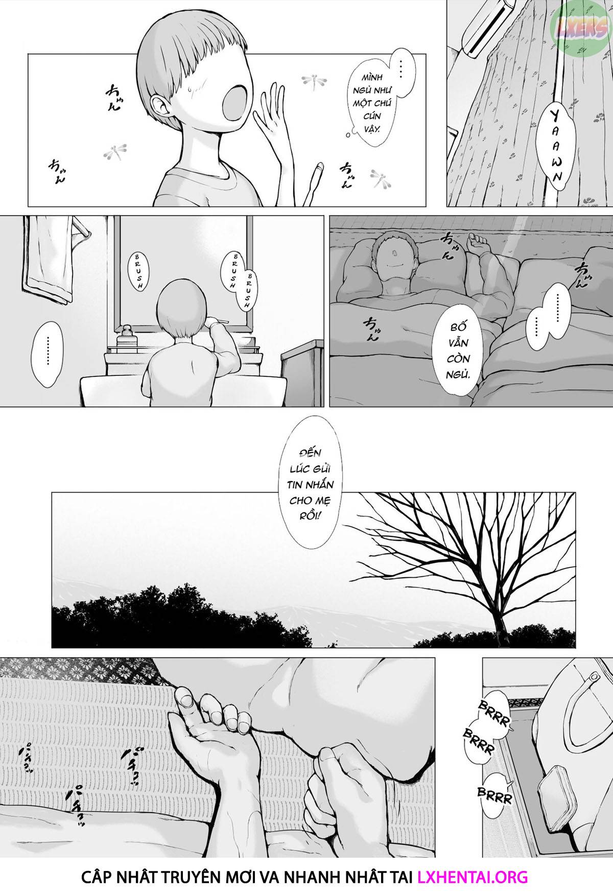 Đọc truyện hentai Hahagui Ottori Okaasan ga Toshishita Yarichin ni Nerawareru Toki - Chap 2B