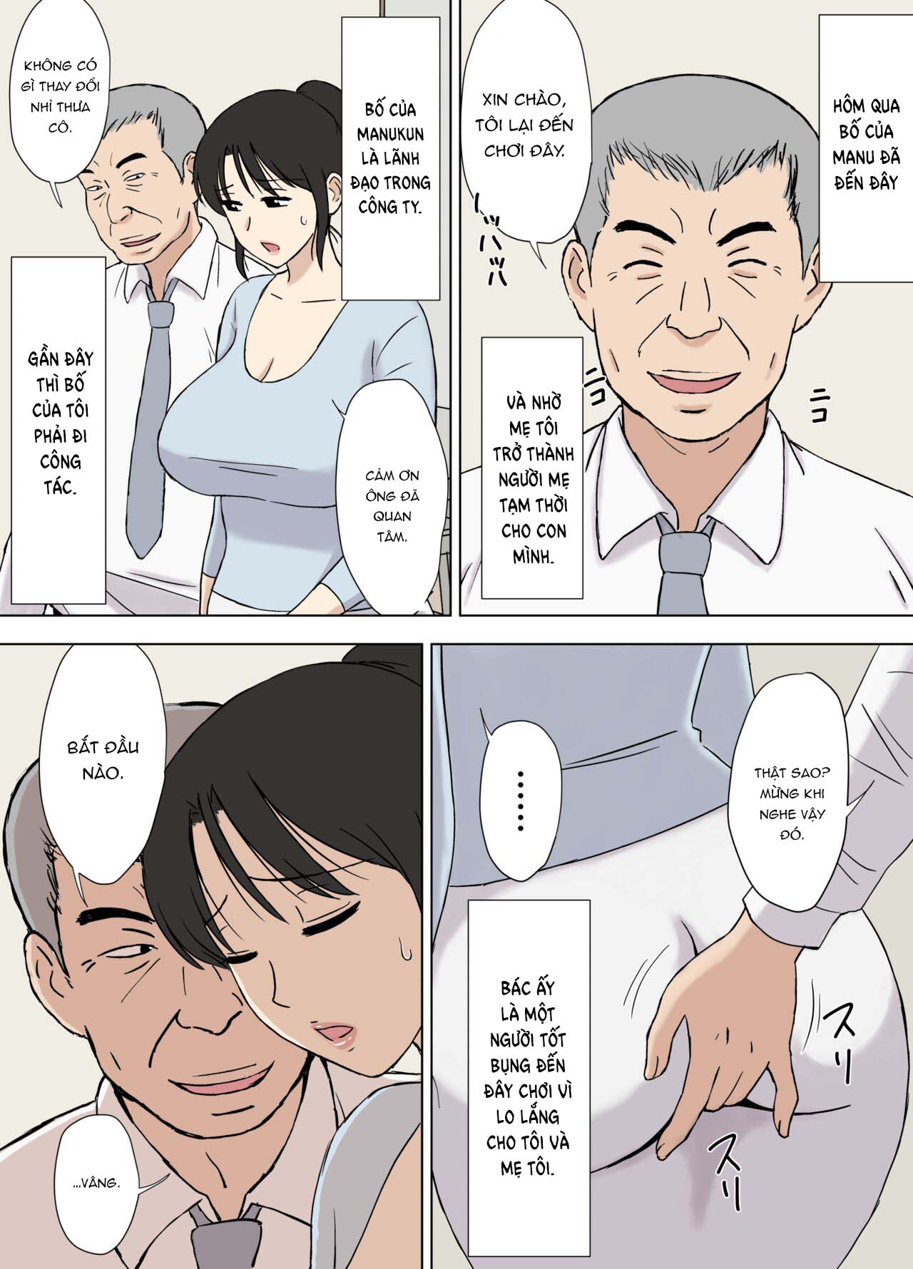 Đọc truyện hentai Mẹ là người mẹ ngoan ngoãn của Gaku-kun - Oneshot