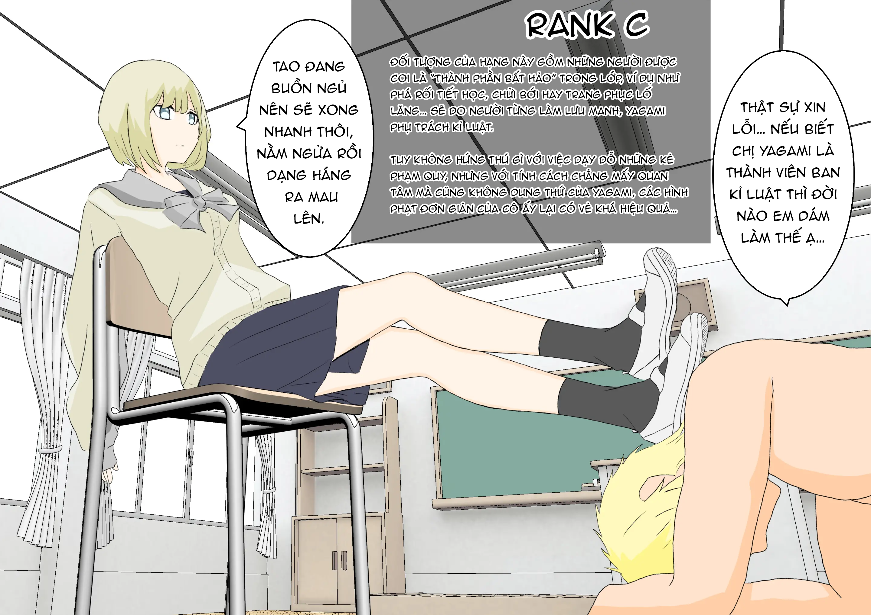 Đọc truyện hentai Hình phạt tra tấn chân của cán bộ kỷ luật - Oneshot