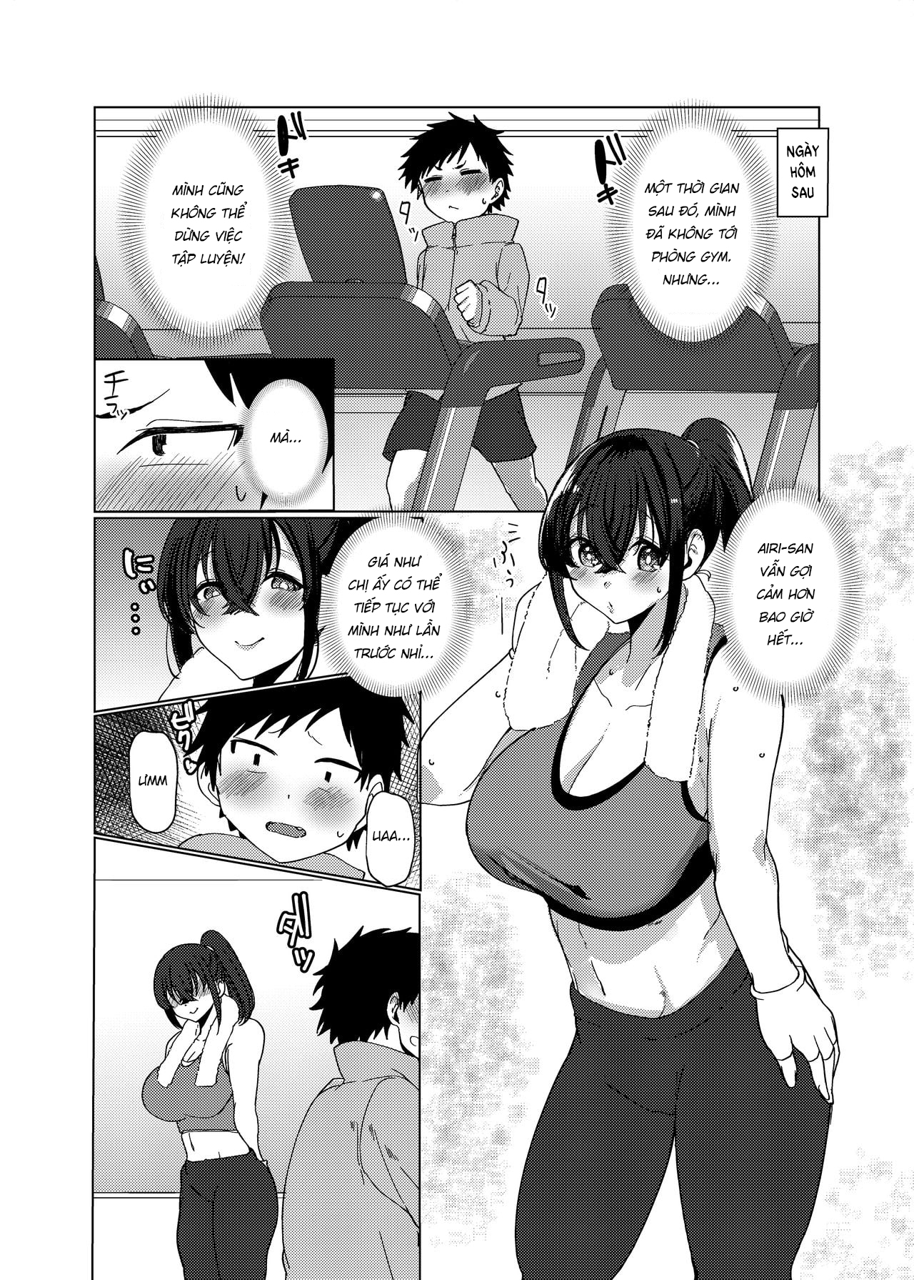 Đọc truyện hentai Động lực tập gym - Oneshot