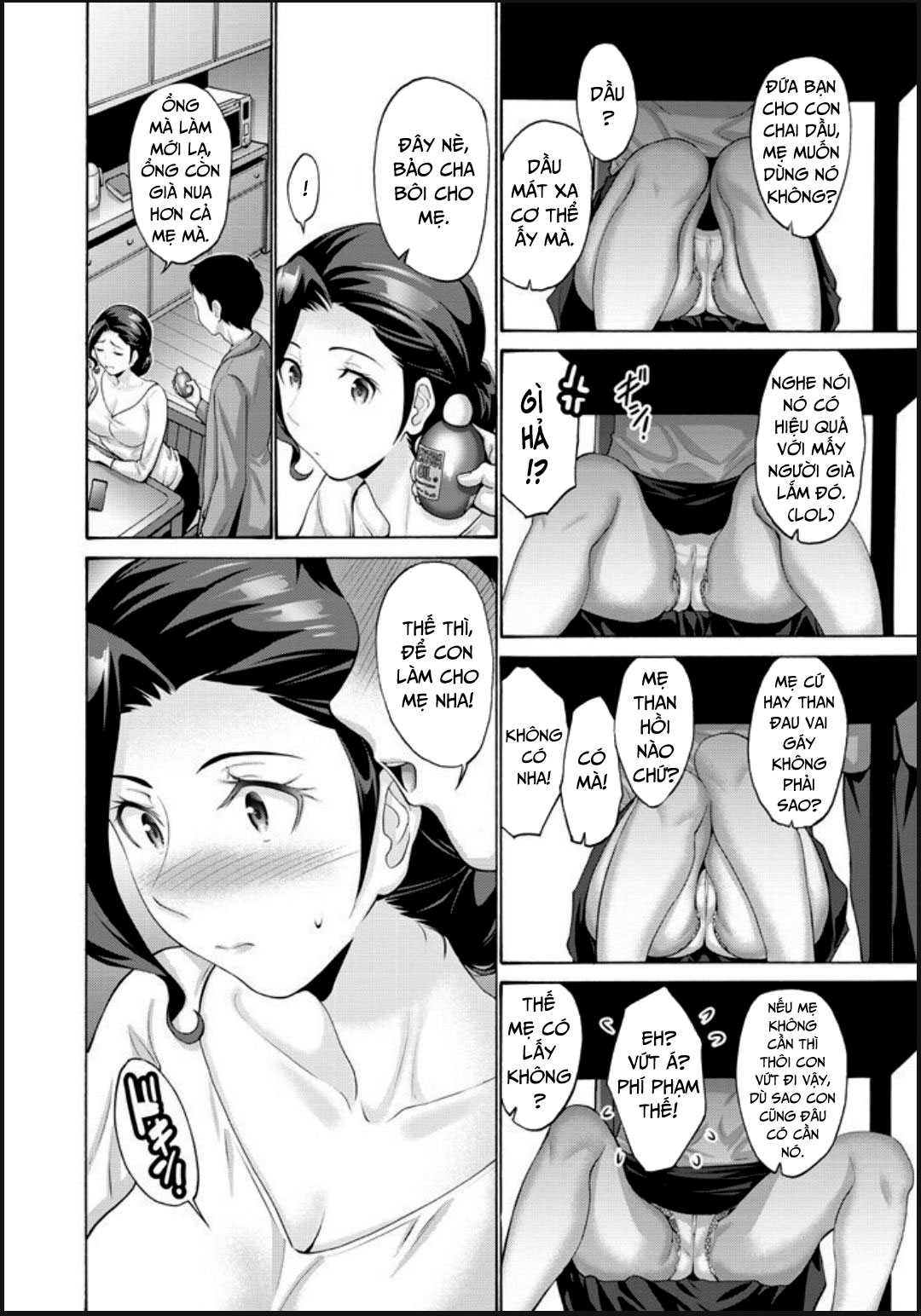 Đọc truyện hentai Mẹ ham muốn con trai - Chap 1