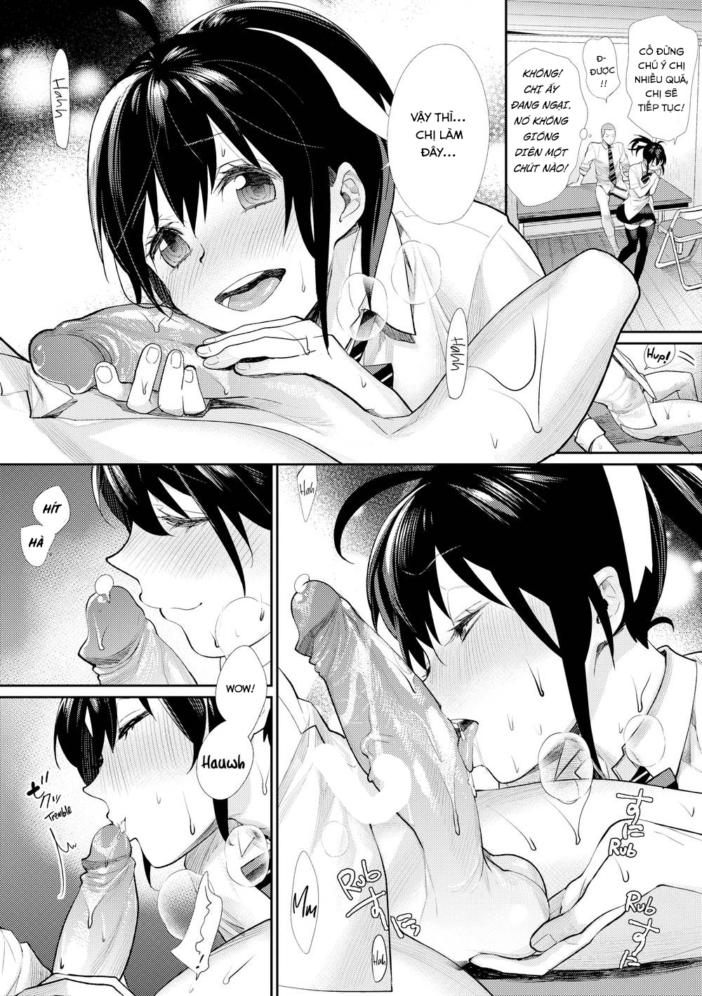 Đọc truyện hentai Lạc và CLB của những coi gái Otaku - Chap 6