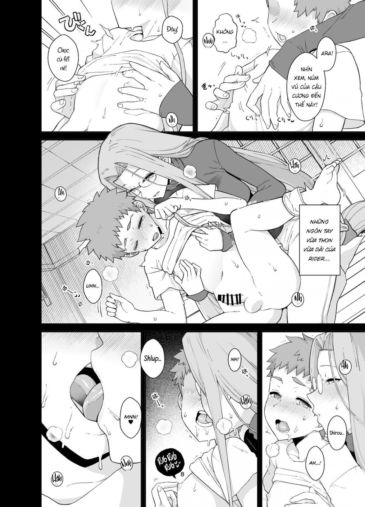 Đọc truyện hentai Ở nhà cùng Rider-san - Oneshot